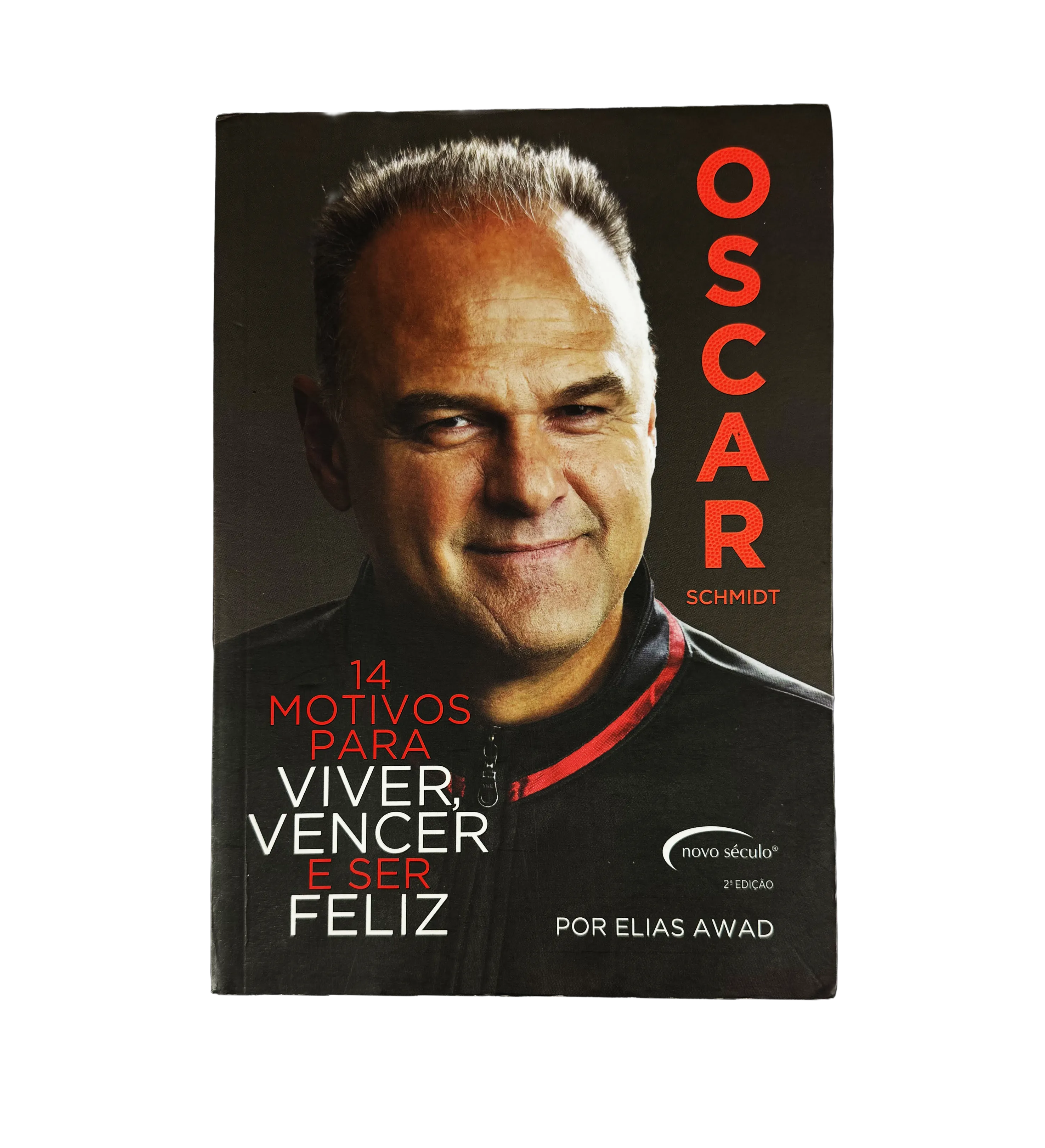 Livro Oscar Schmidt 14 Motivos para Viver, Vencer e Ser Feliz 2ª Edição 2014 Autografado pelo Mão Santa — imagem 1 de 2
