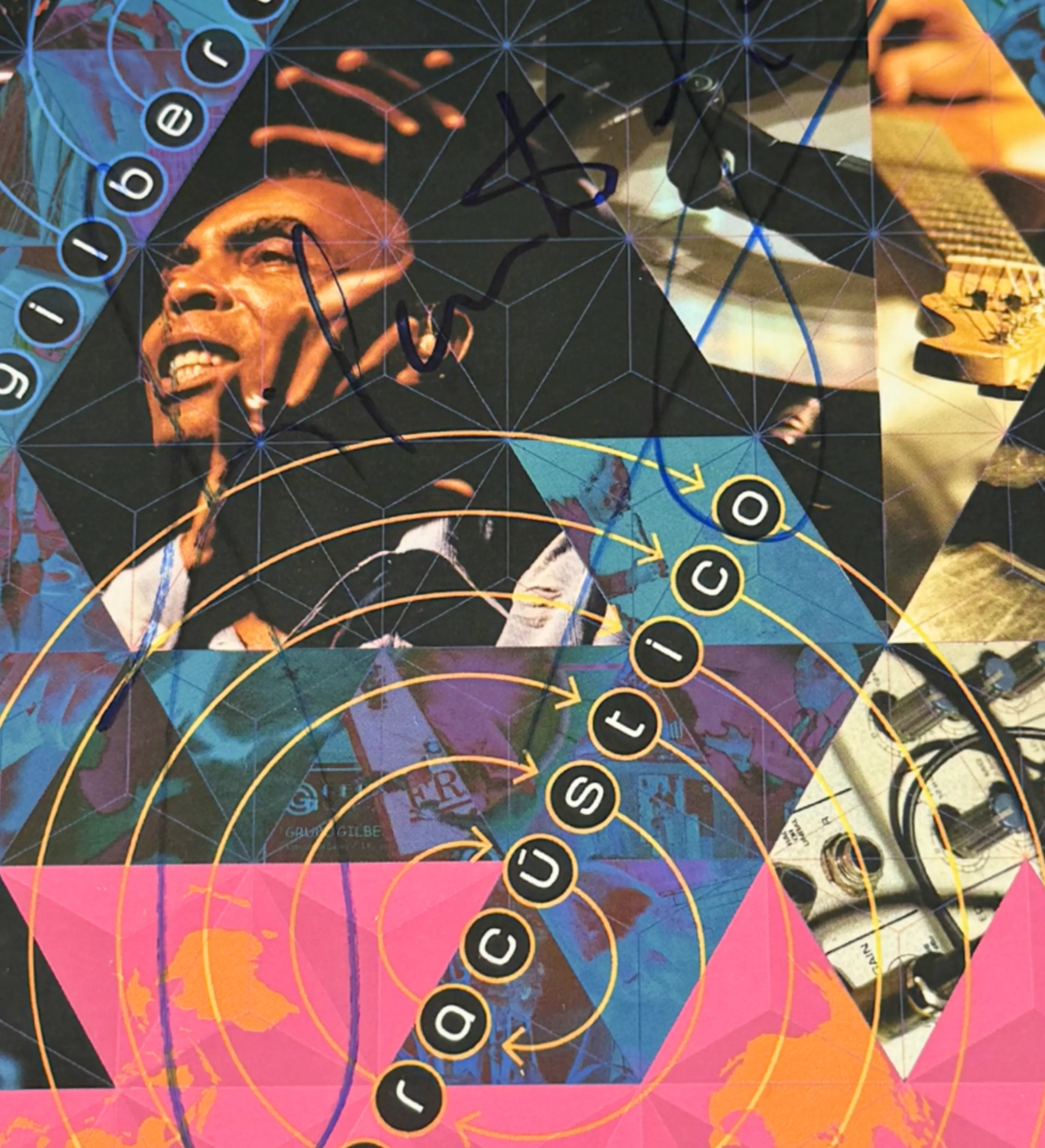 DVD Autografado Gilberto Gil Eletroacústico 2004 — imagem 2 de 3