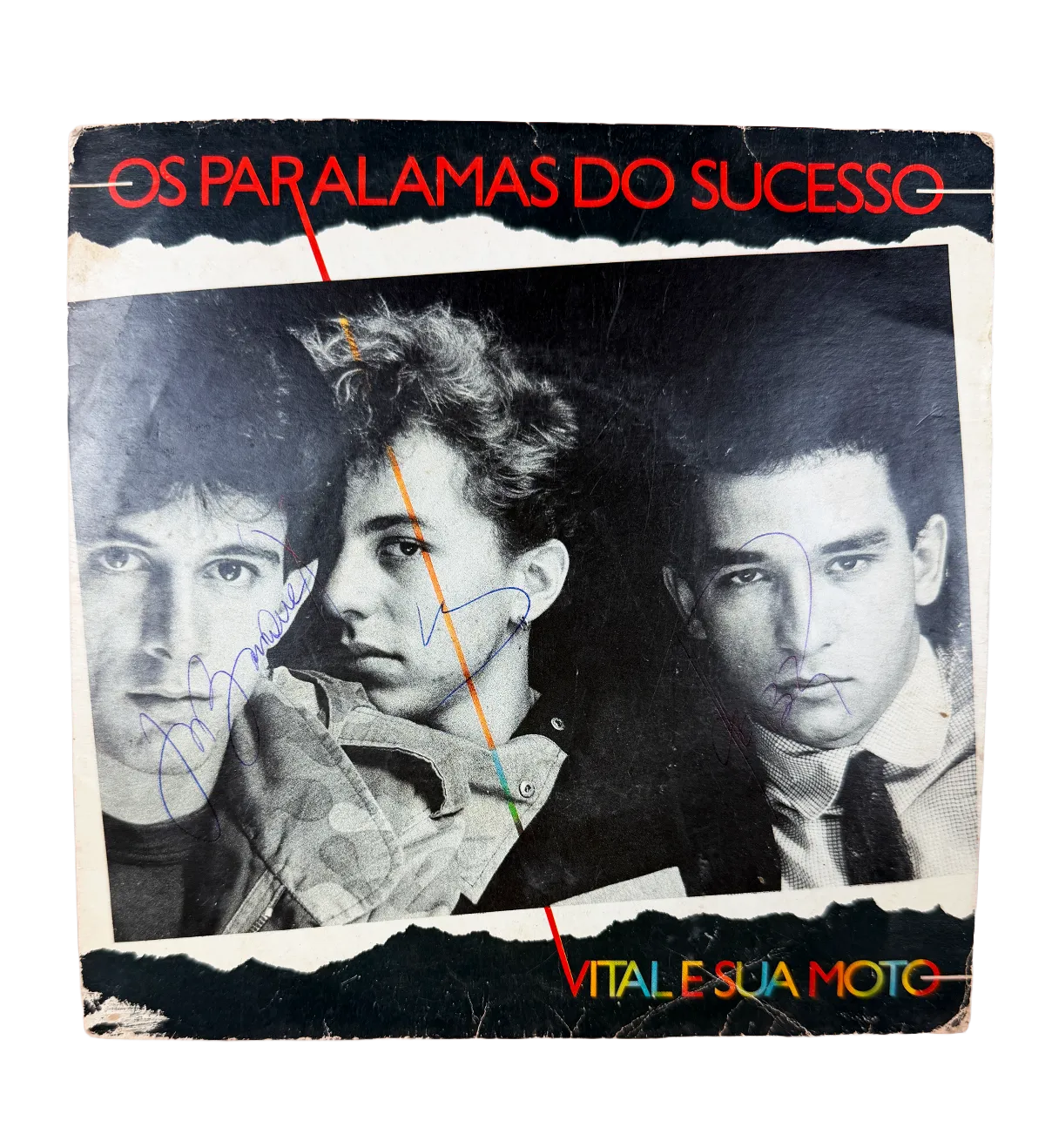 Compacto Vinil Os Paralamas do Sucesso Vital E Sua Moto 1983 Autografado Pela Banda — imagem 2 de 5