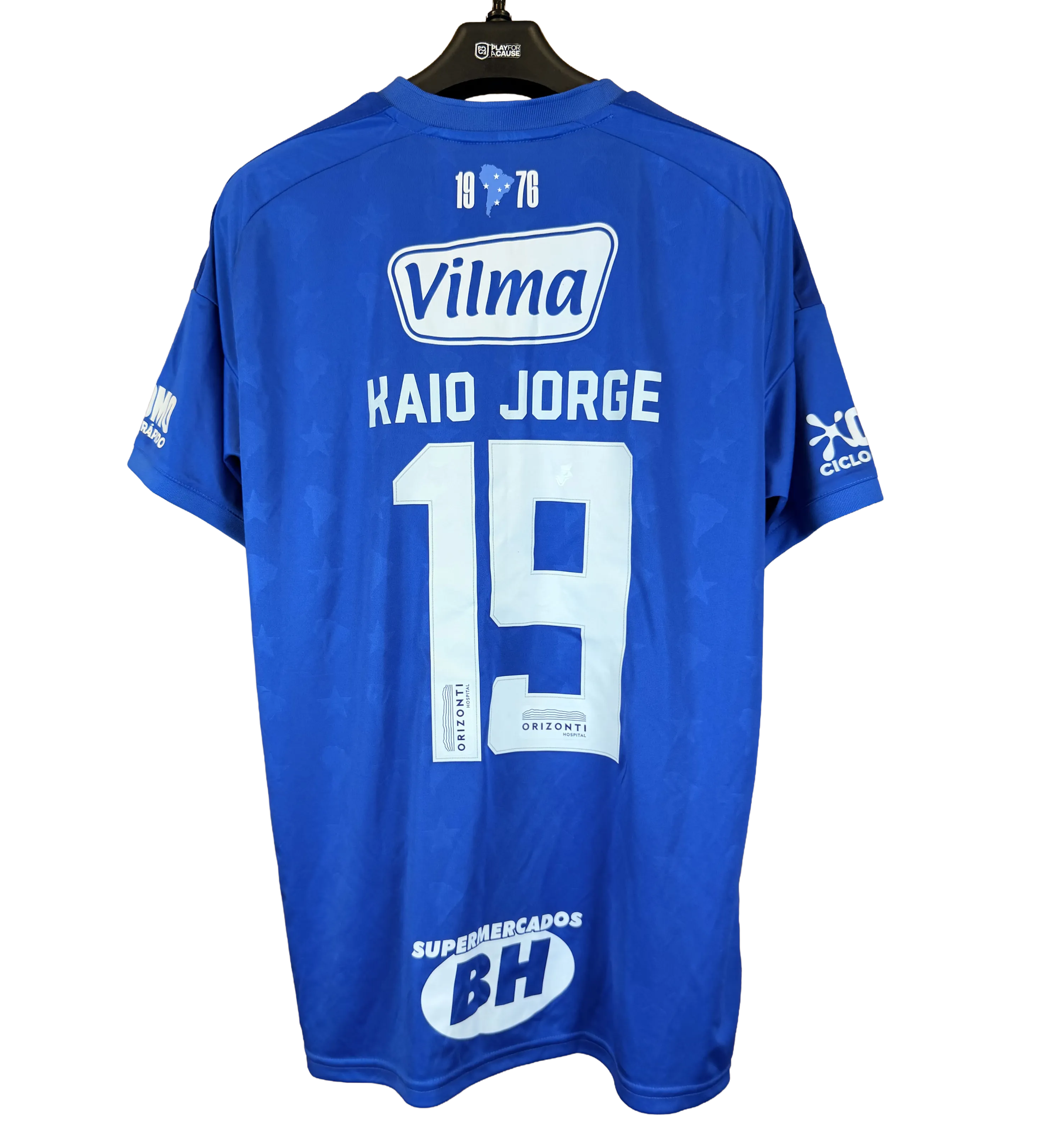 Camisa Cruzeiro Kaio Jorge com Patch da Final do Campeonato Mineiro 2026 — imagem 1 de 3