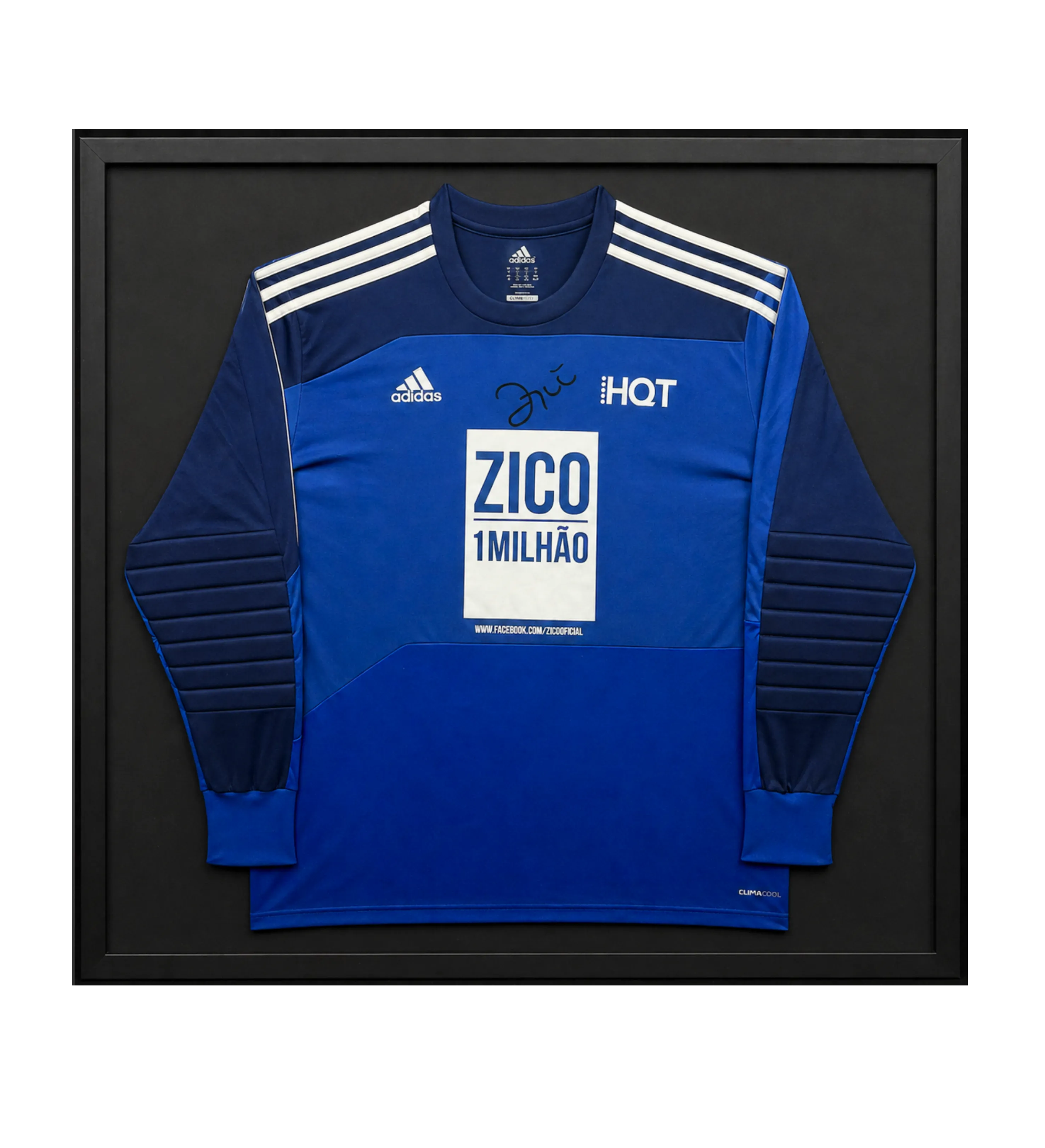 Camisa de Goleiro Enquadrada Zico Jogo Festivo — imagem 1 de 1