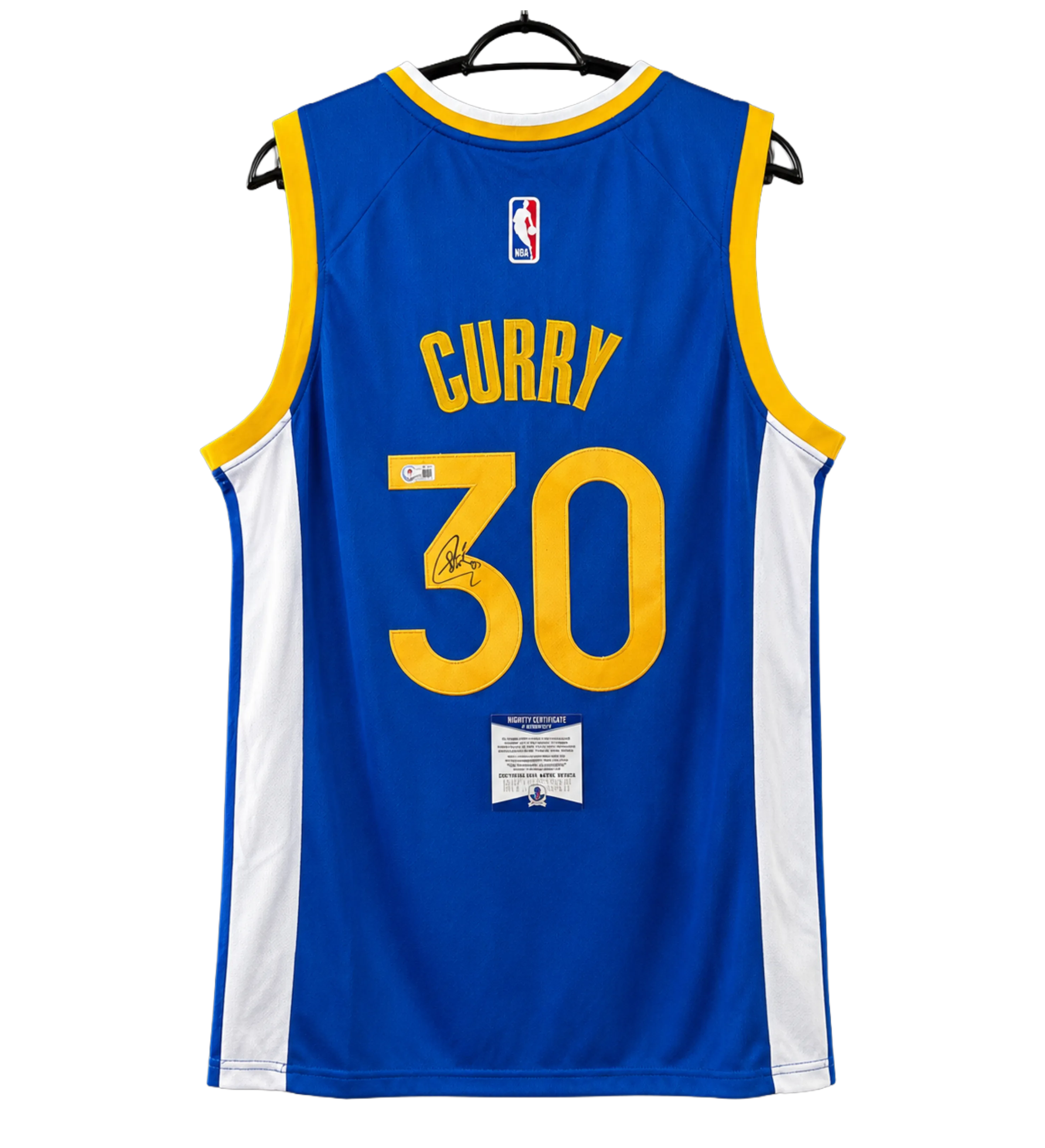 Golden State Warriors Jersey – Stephen Curry – Signed by the Superstar – International Certification — imagem 2 de 2