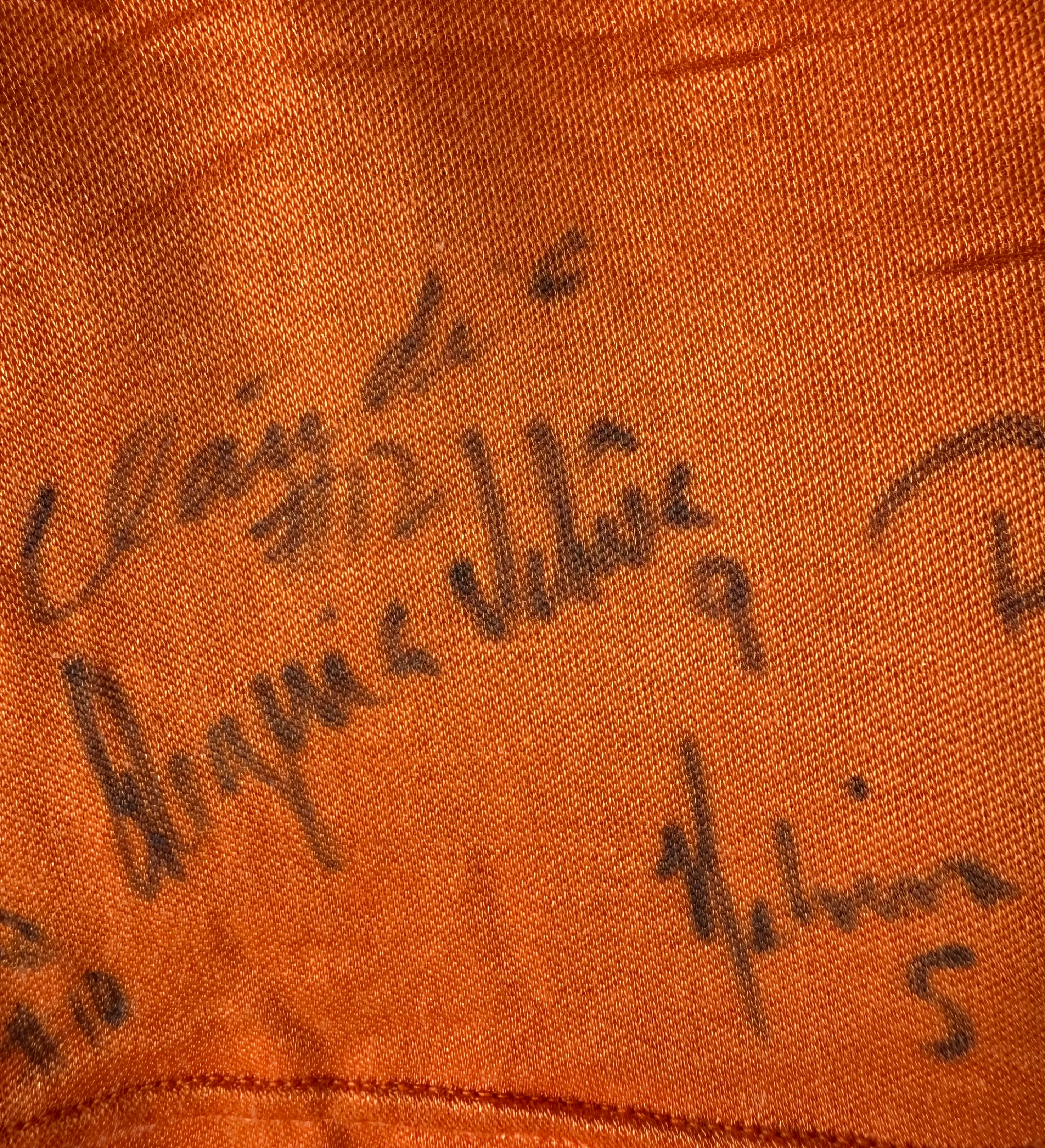 Camisa Vôlei Feminino AA Supergasbrás Década de 1980 Autografada pelo Elenco — imagem 3 de 6