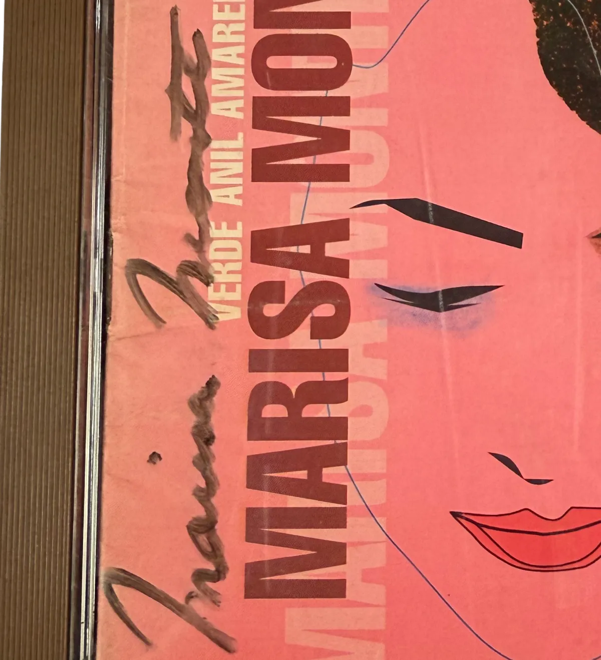 CD Autografado Marisa Monte Verde Anil Amarelo Cor de Rosa e Carvão 1994 — imagem 3 de 4