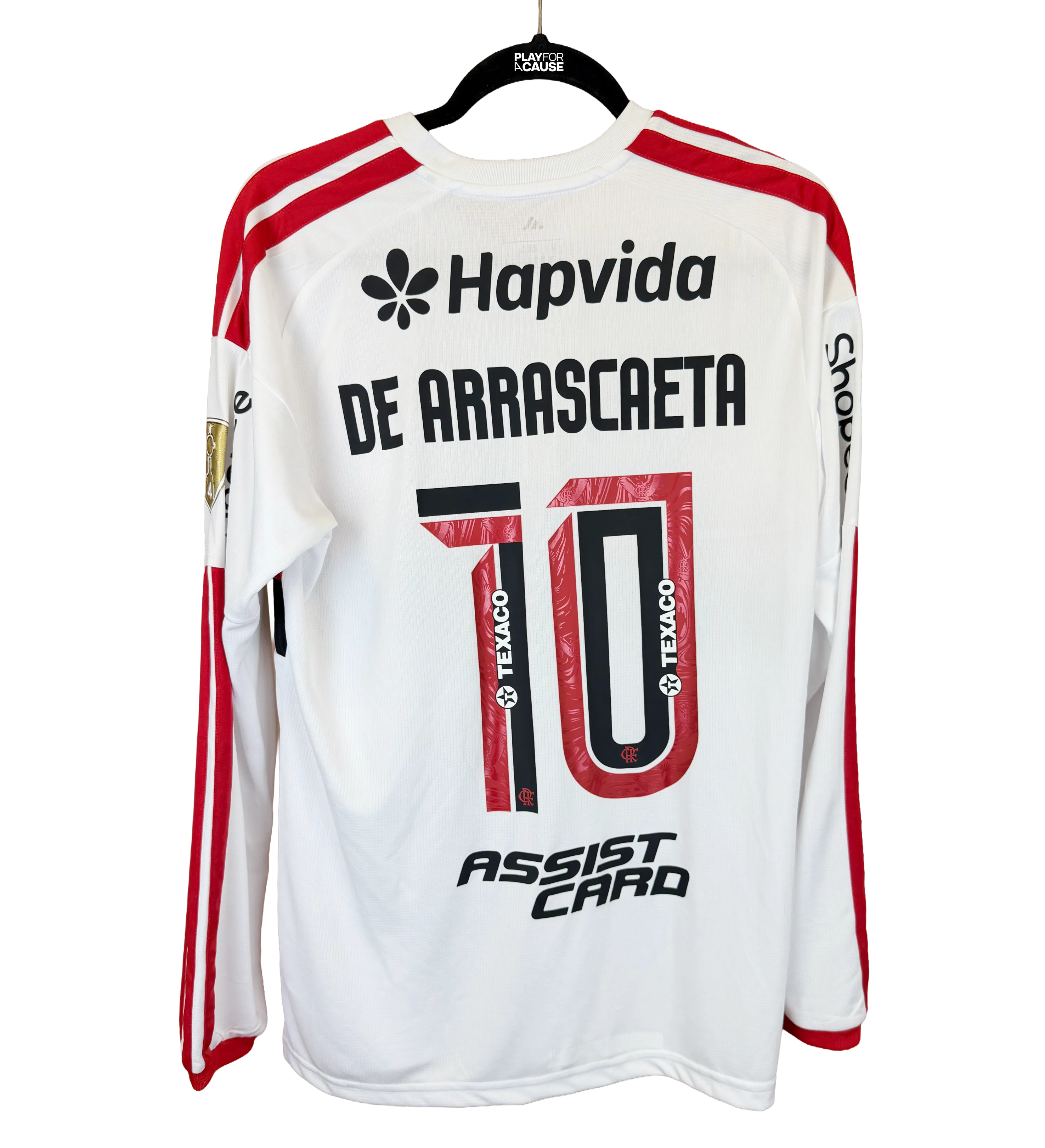 Flamengo Jersey - Arrascaeta #10 - Long Sleeve - 2026 Copa Libertadores da America - Estudiantes 1-1 Flamengo - Signed by the entire squad — imagem 2 de 4