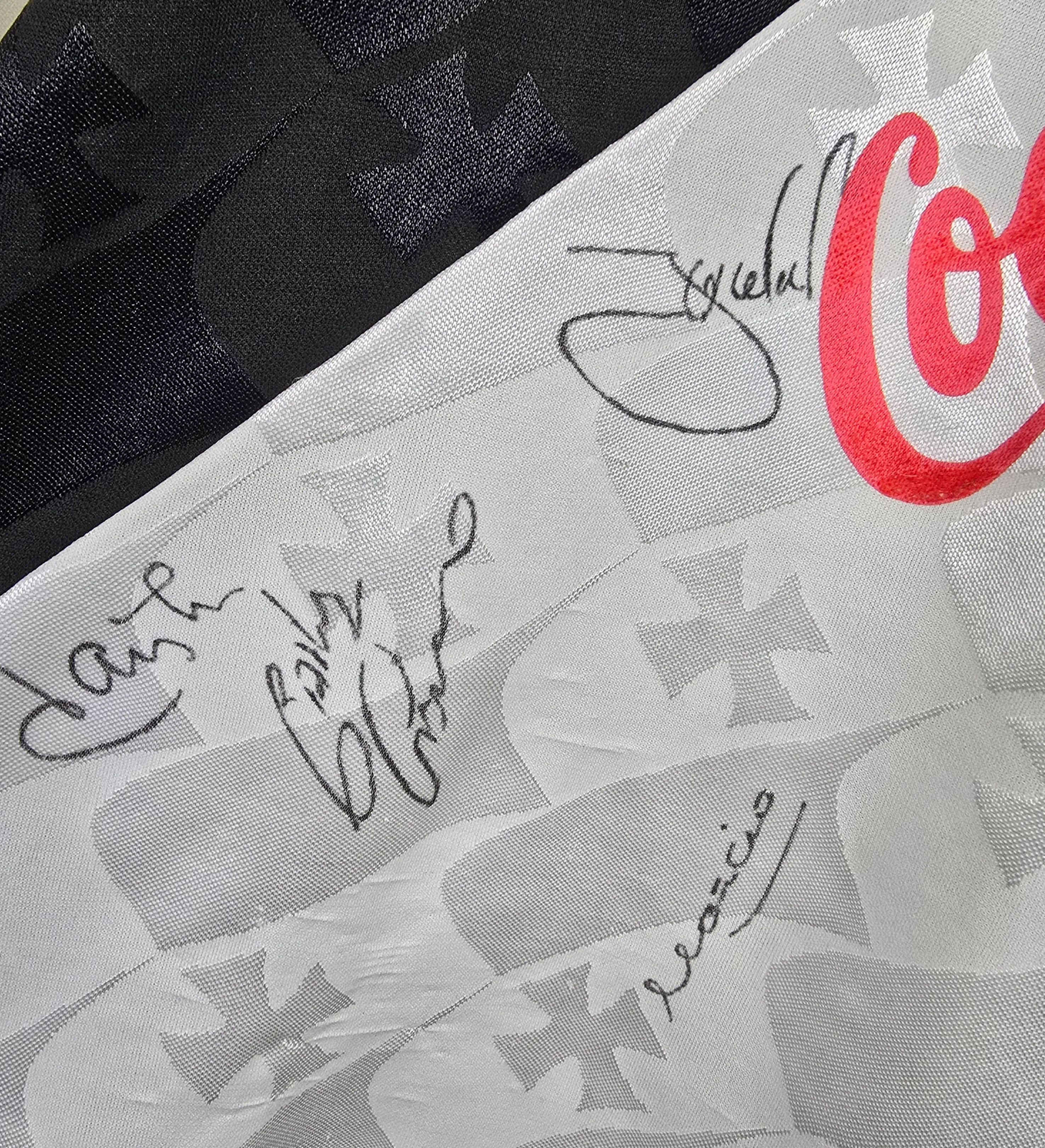 1992 Vasco White Match-Worn Jersey - Carioca Champion - Team Signed — imagem 4 de 4