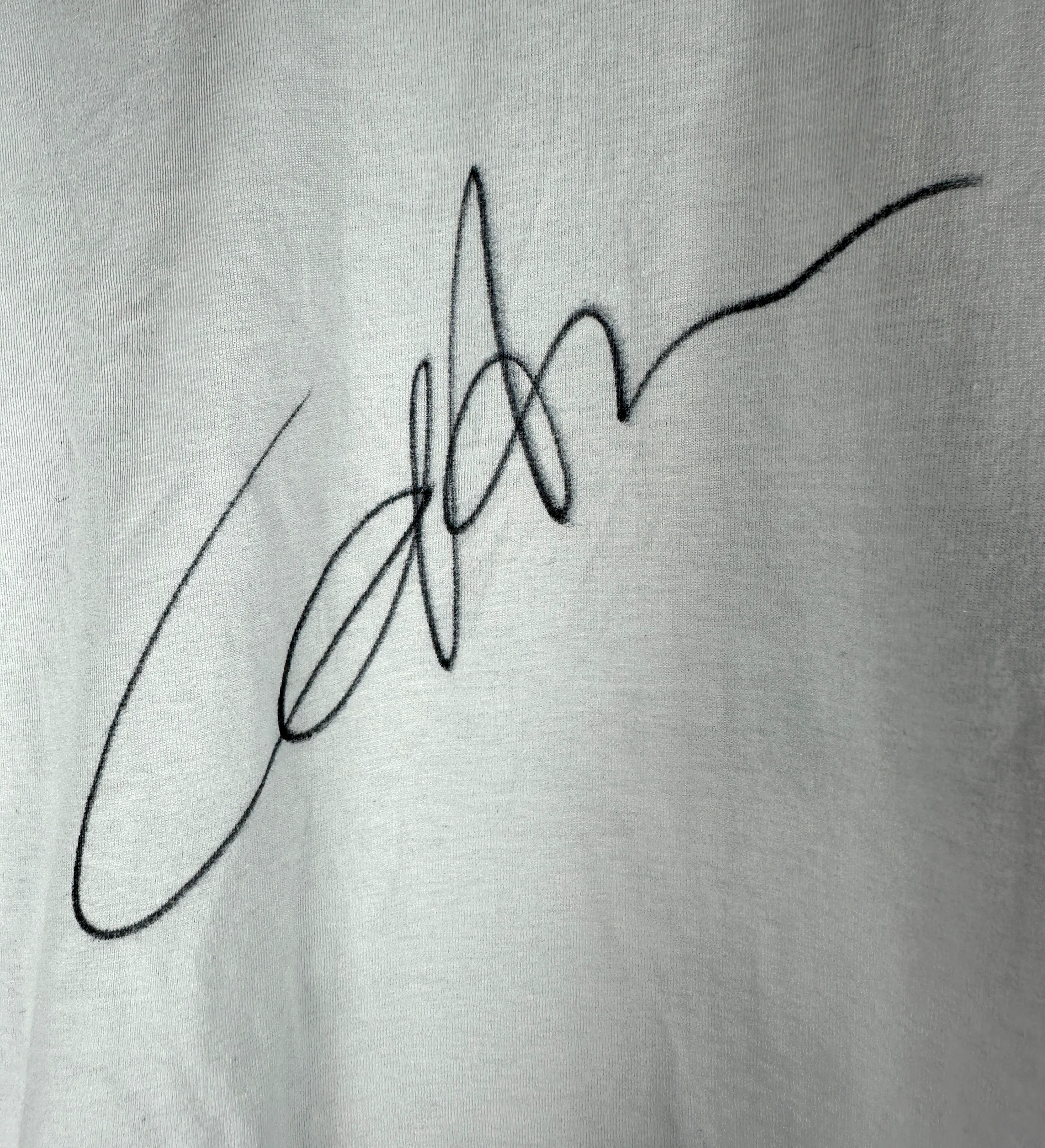 Camisa Autografada Por Calvin Harris Rock In Rio 2026 — imagem 3 de 4