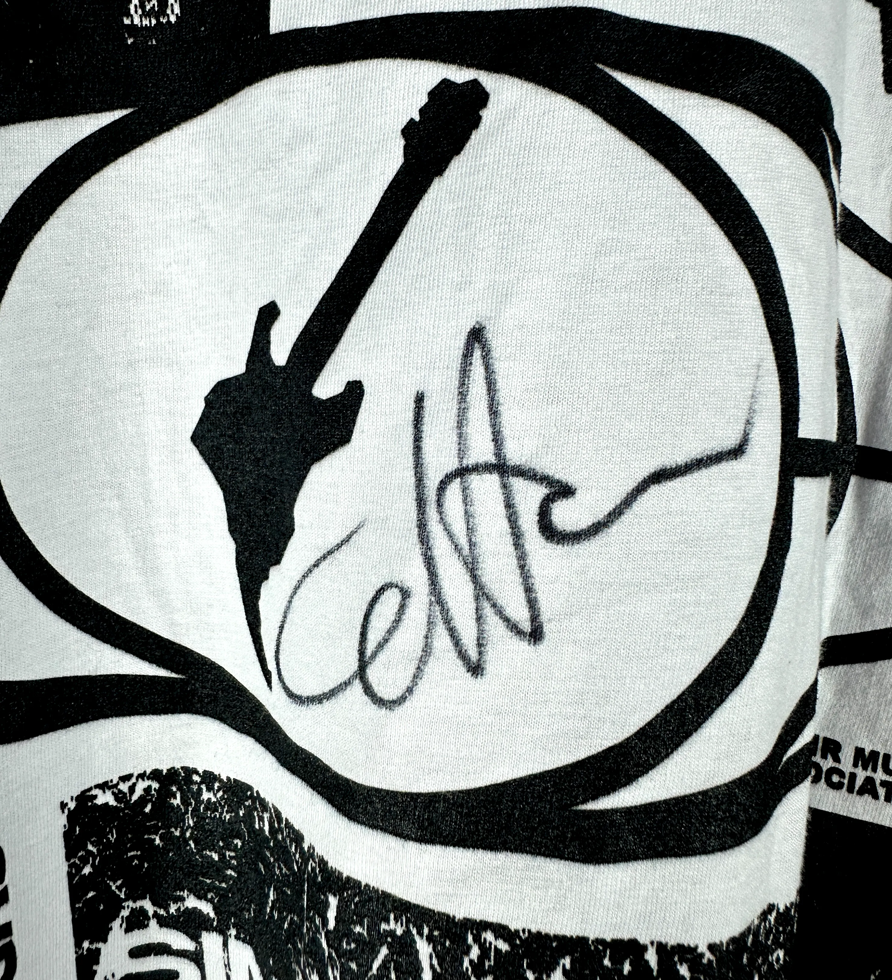 Camisa Autografada Por Calvin Harris Rock In Rio 2026 — imagem 4 de 4