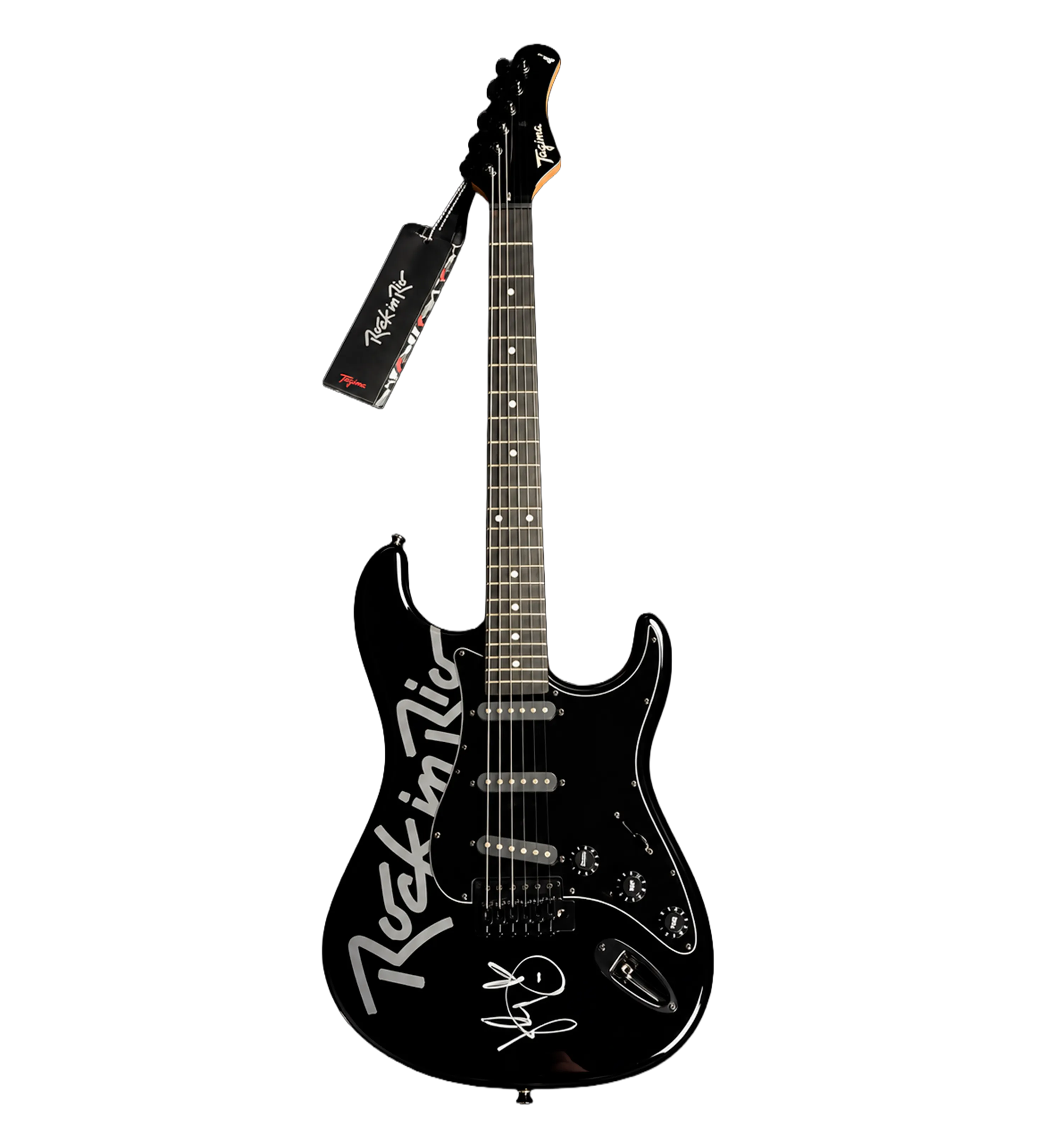 Guitarra Katy Perry Rock In Rio 2024 Autografada pela Cantora — imagem 1 de 4