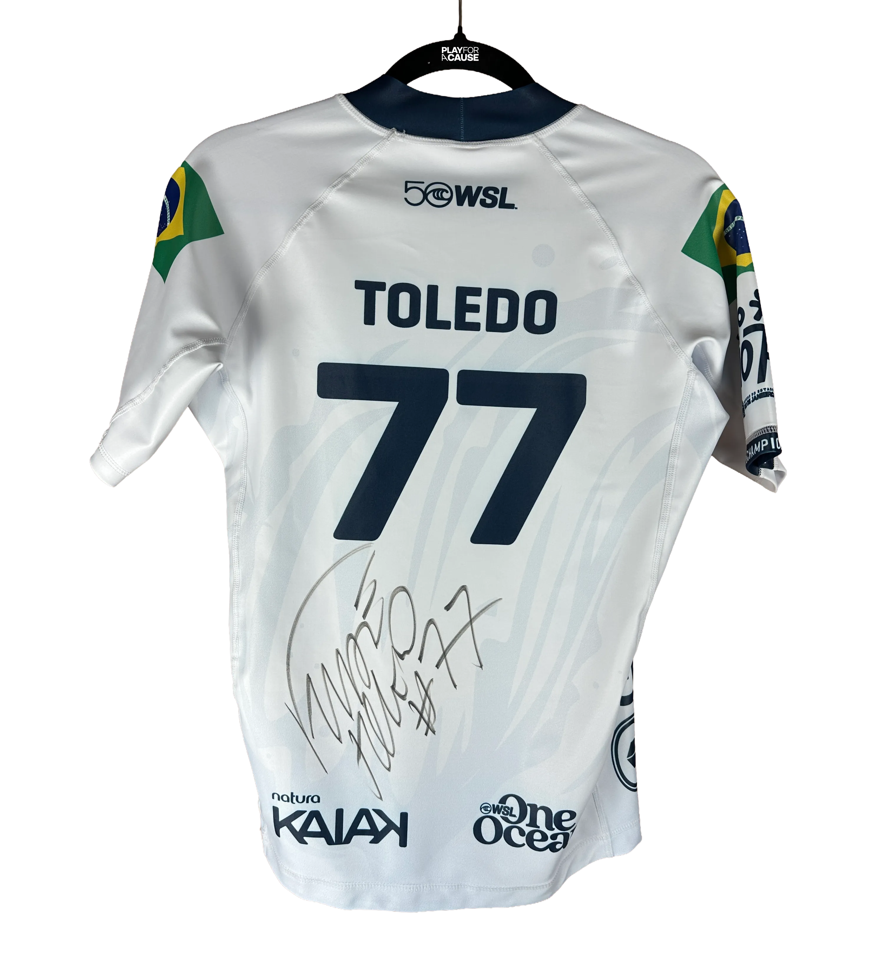 Lycra de Competição Preparada e Autografada por Ítalo Ferreira 2026 — imagem 2 de 3