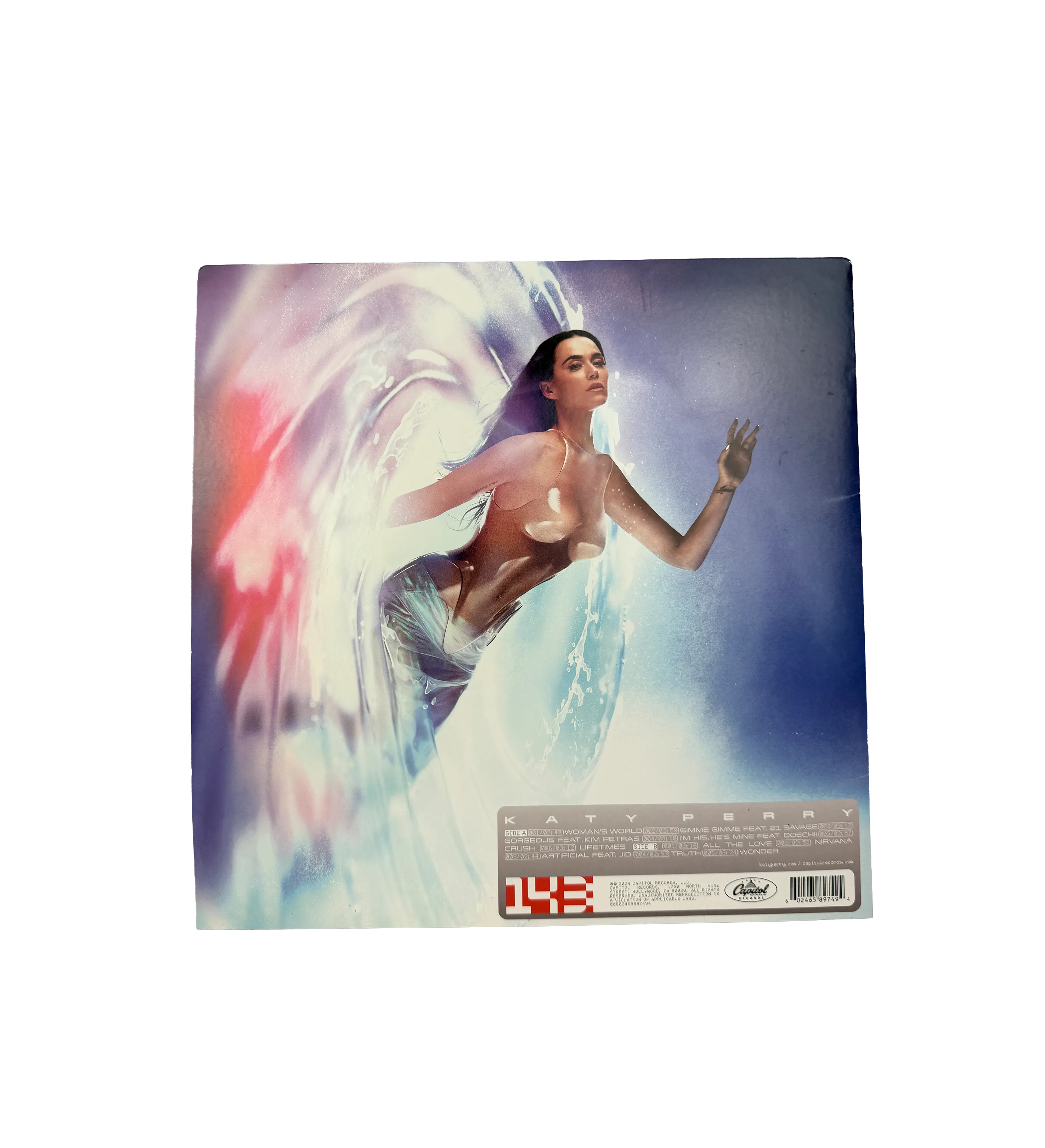 LP Katy Perry – “143” – Signed with JSA Certification — imagem 3 de 5