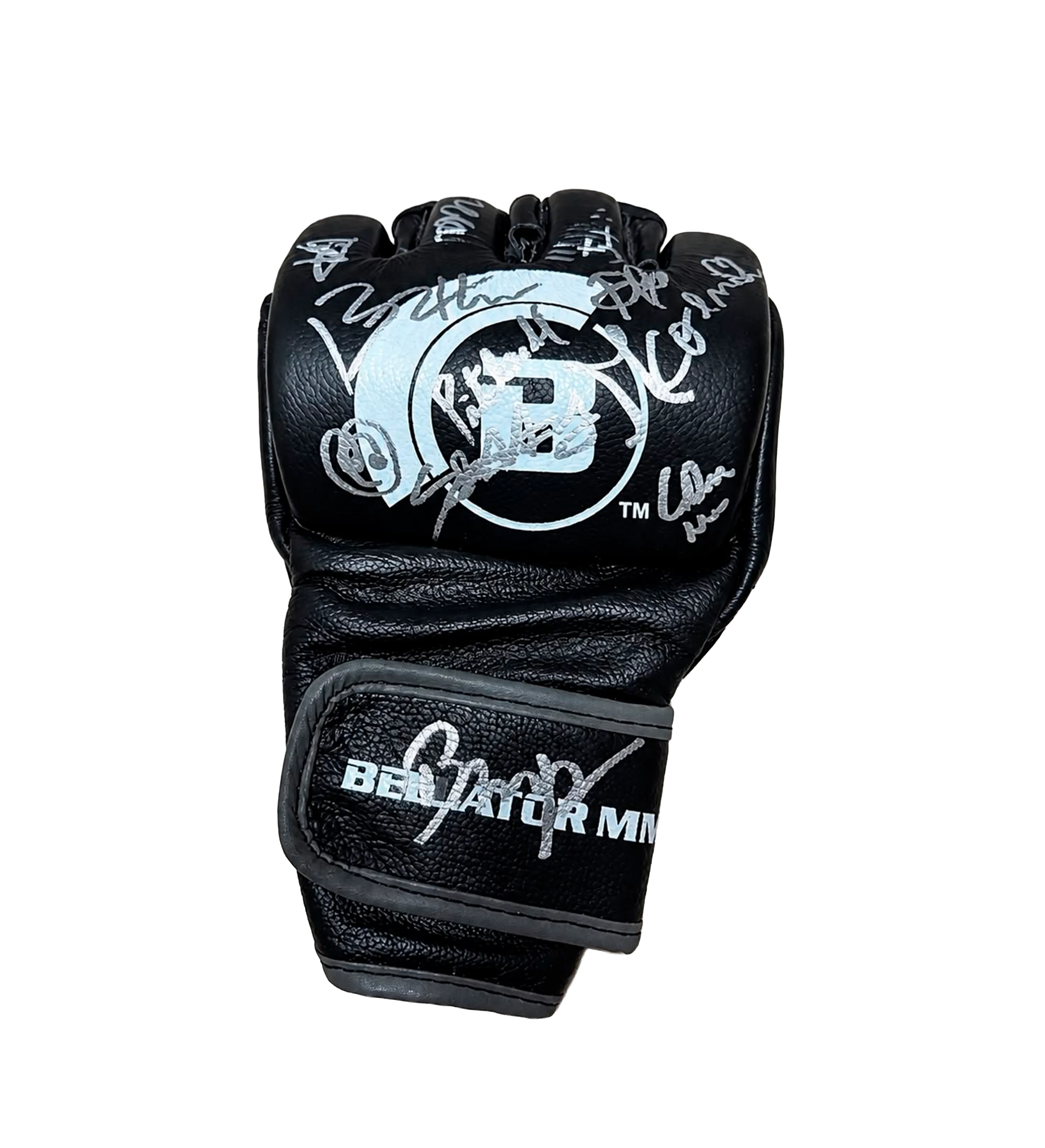 Bellator MMA Glove Autographed by Great Fighters — imagem 1 de 1