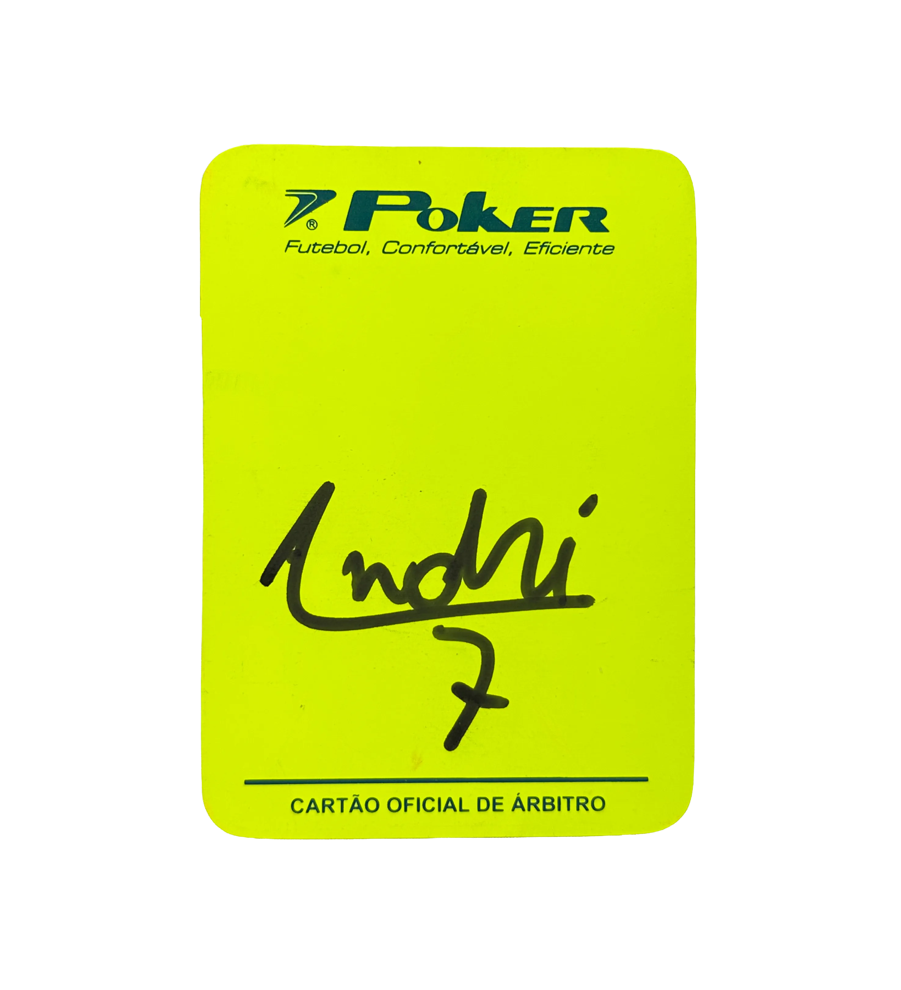 Referee Card - André’s Autograph — imagem 1 de 2