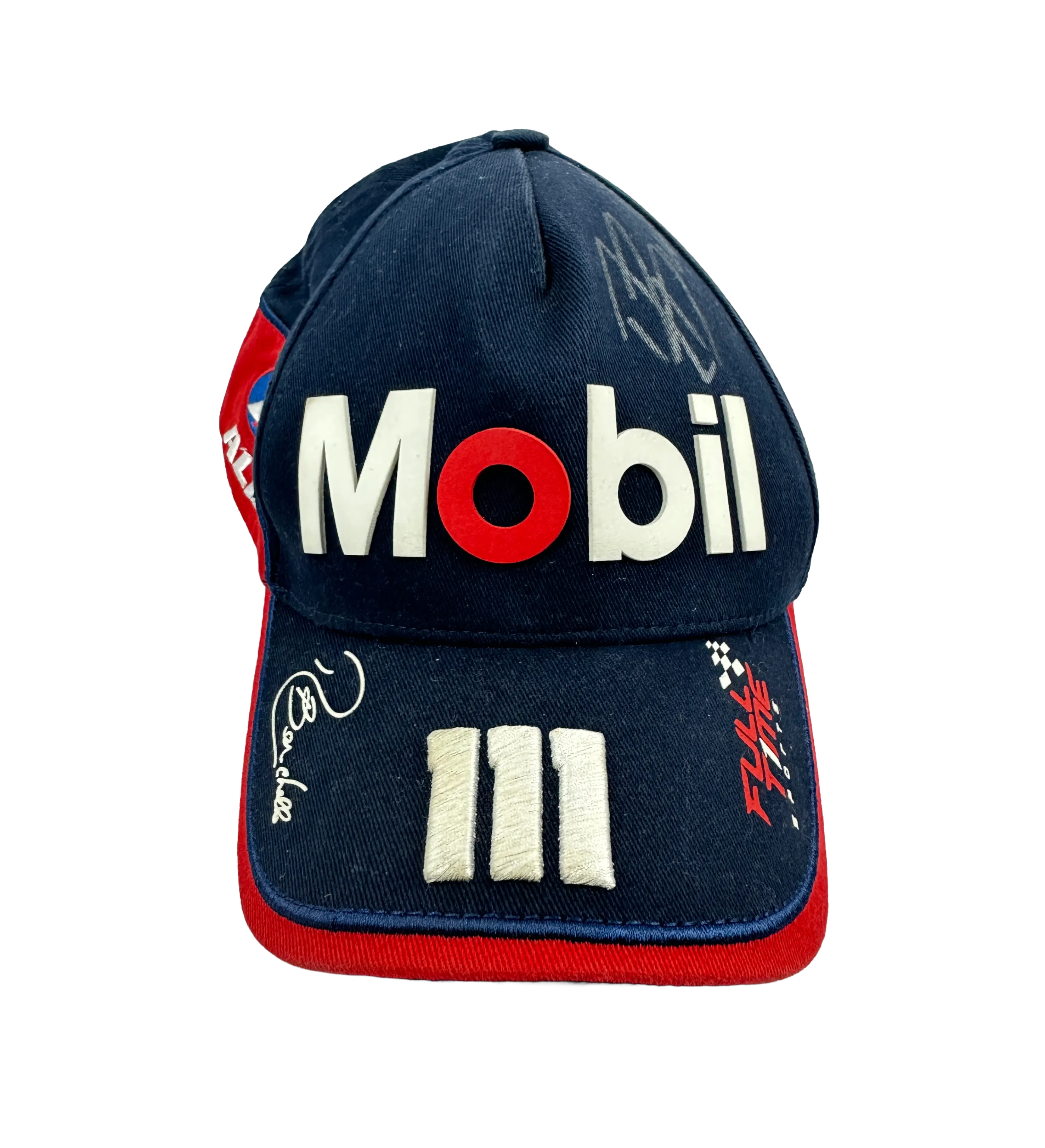 Gorra Oficial – Rubens Barrichello #111 – Full Sports / Mobil – Stock Car 2022 – Autografada por el Piloto Brasileño – Campeón de la Stock Car 2022 — imagem 1 de 3