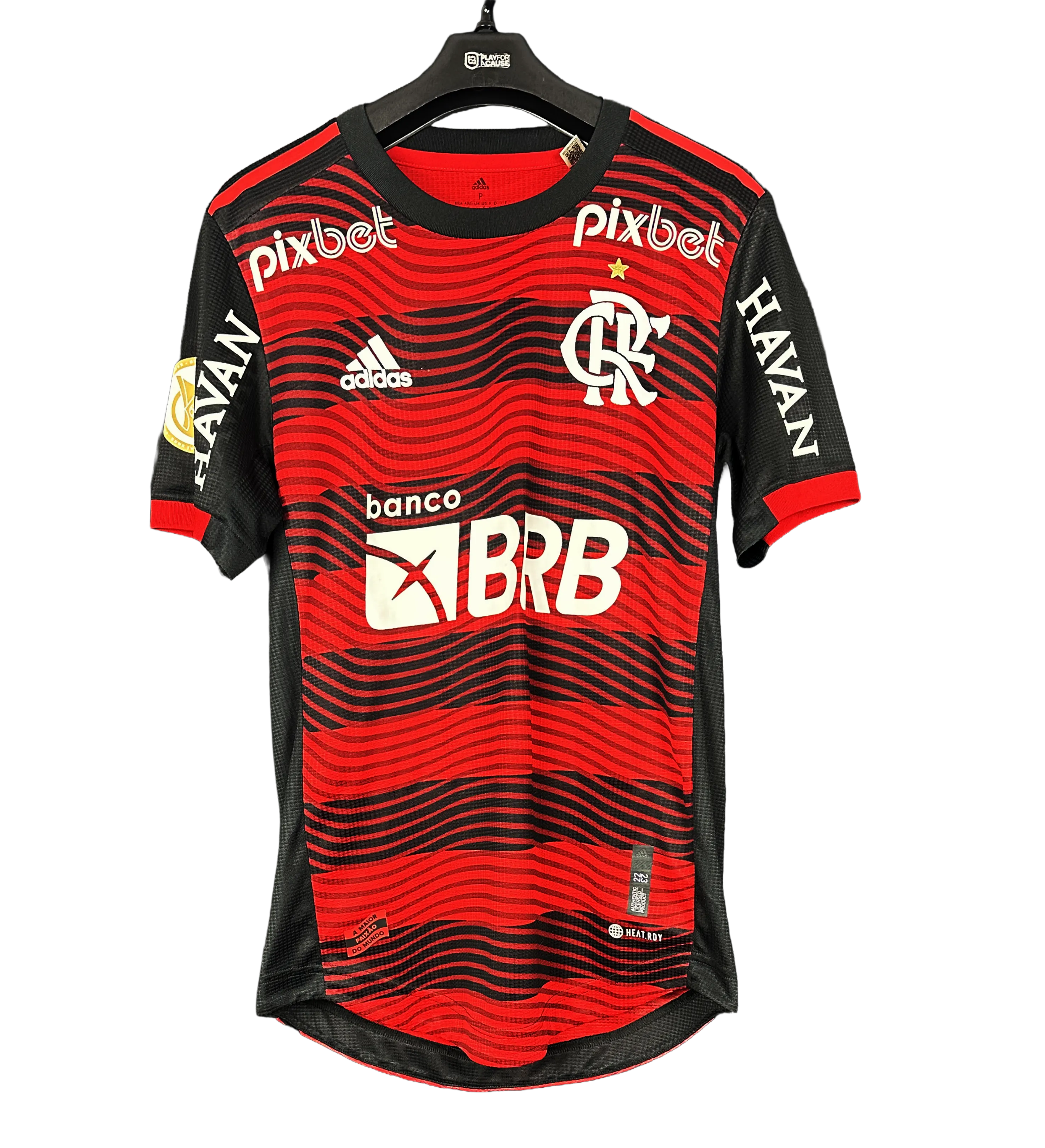 Camisa Flamengo Éverton Ribeiro Brasileirão 2022 — imagem 3 de 4