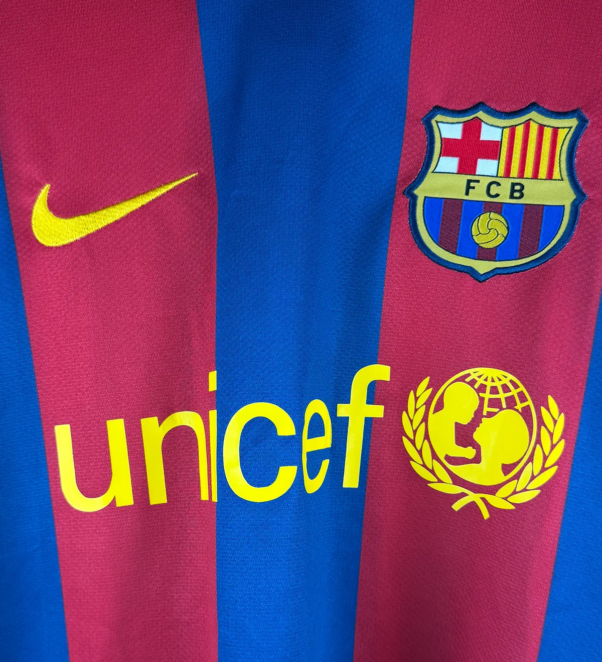 Camisa Autografada Barcelona David Villa — imagem 4 de 4
