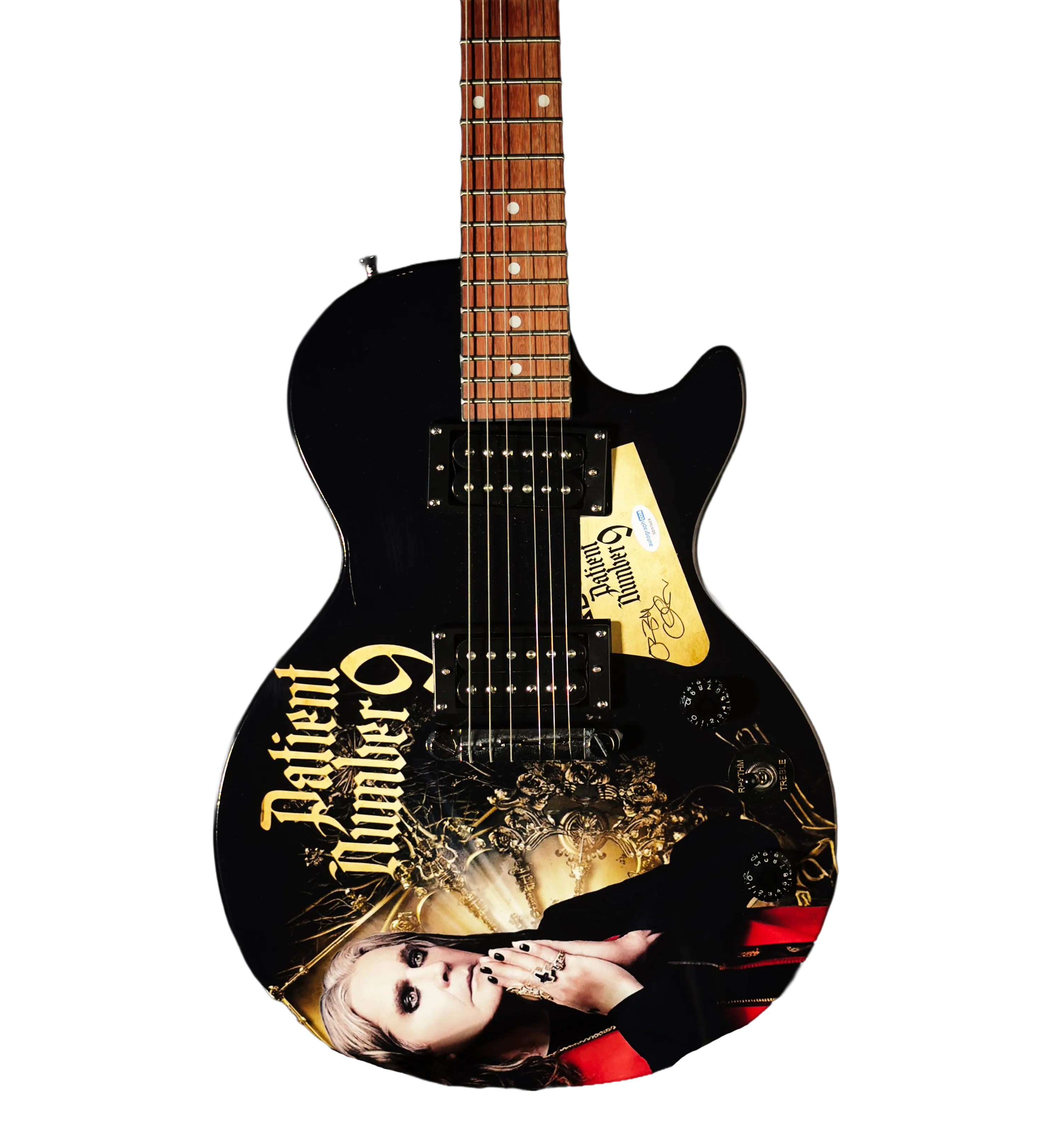 Guitarra Ozzy Osbourne – Firmada por el Ídolo del Rock – Certificación Internacional — imagem 2 de 8