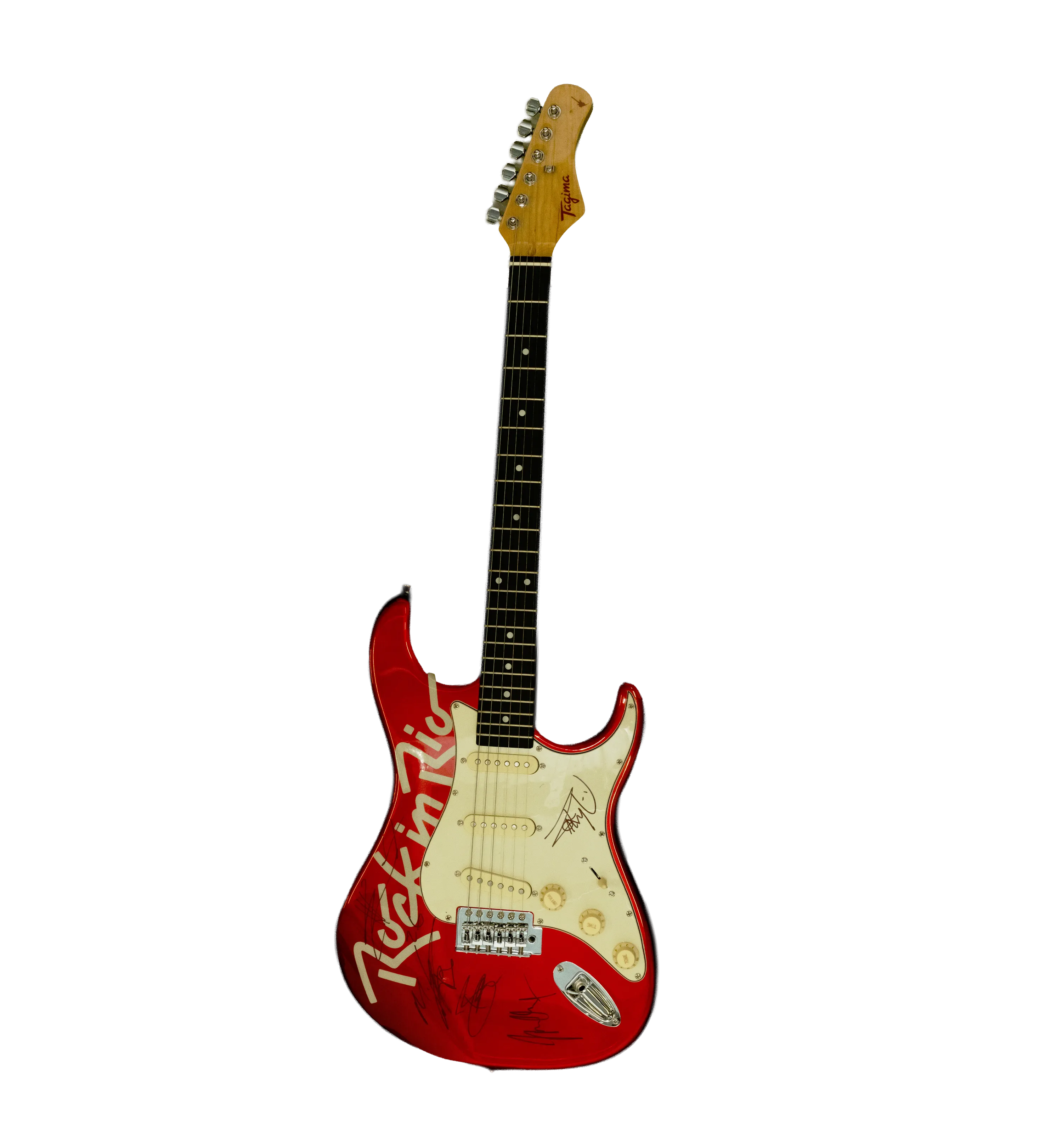 Avenged Sevenfold autographed guitar — imagem 1 de 2