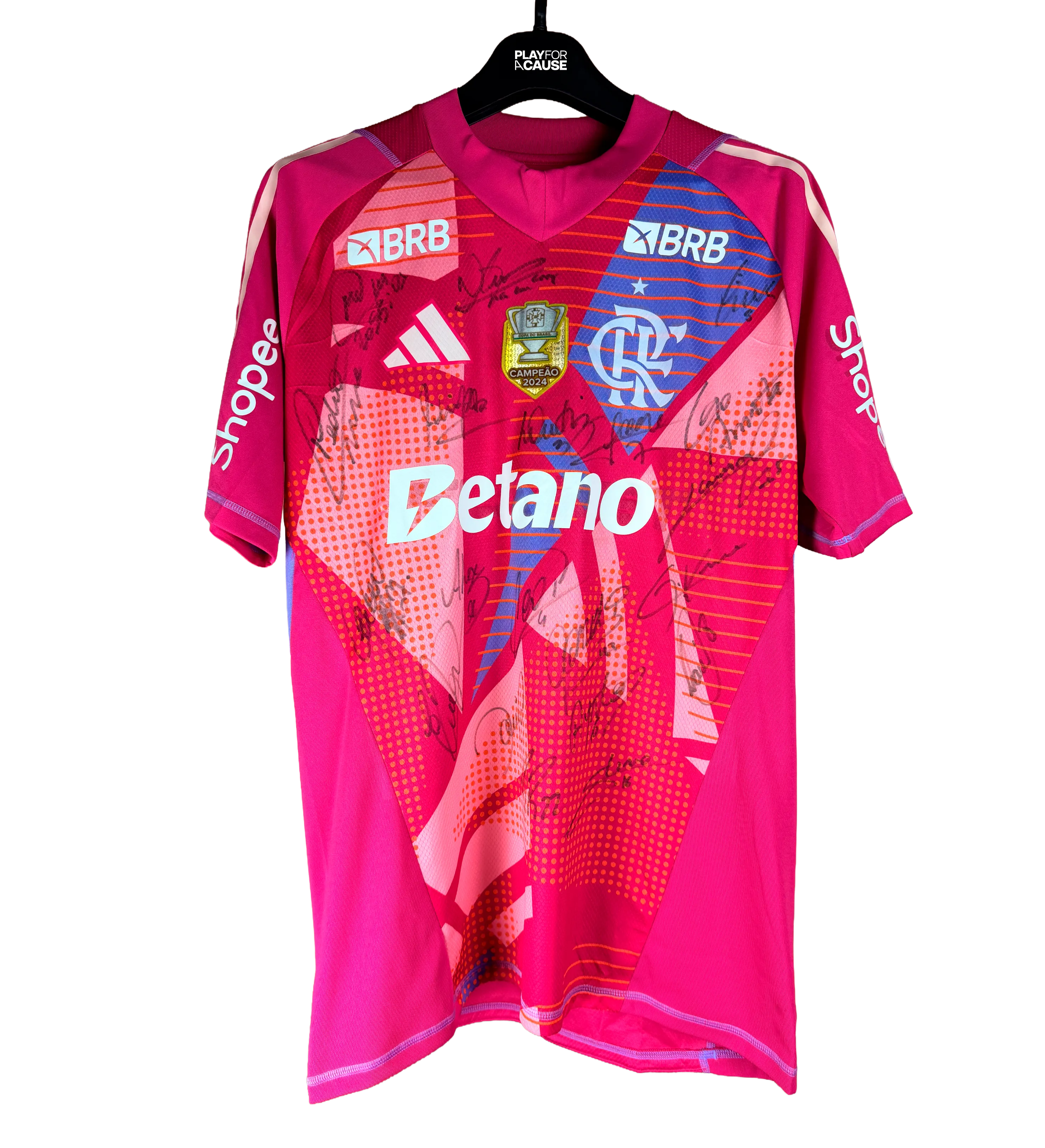 Internacional Shirt - Rochet #1 - 2024 Season - Match Prepared - With Fabric Extension - Autographed by the Goalkeeper — imagem 1 de 3