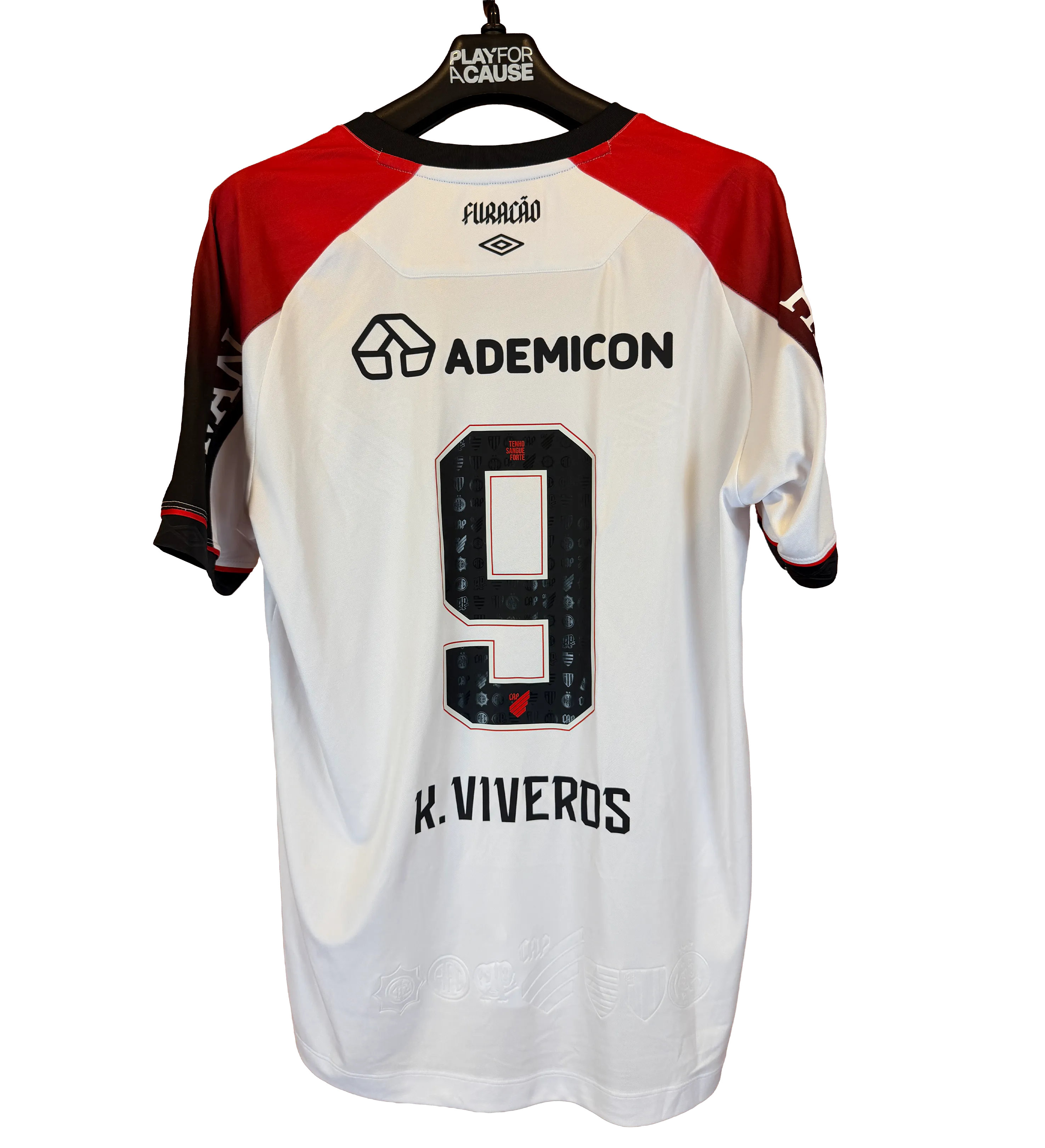 Athletico Paranaense Viveros 2026 Copa do Brasil Jersey Autographed by the Star — imagem 2 de 3