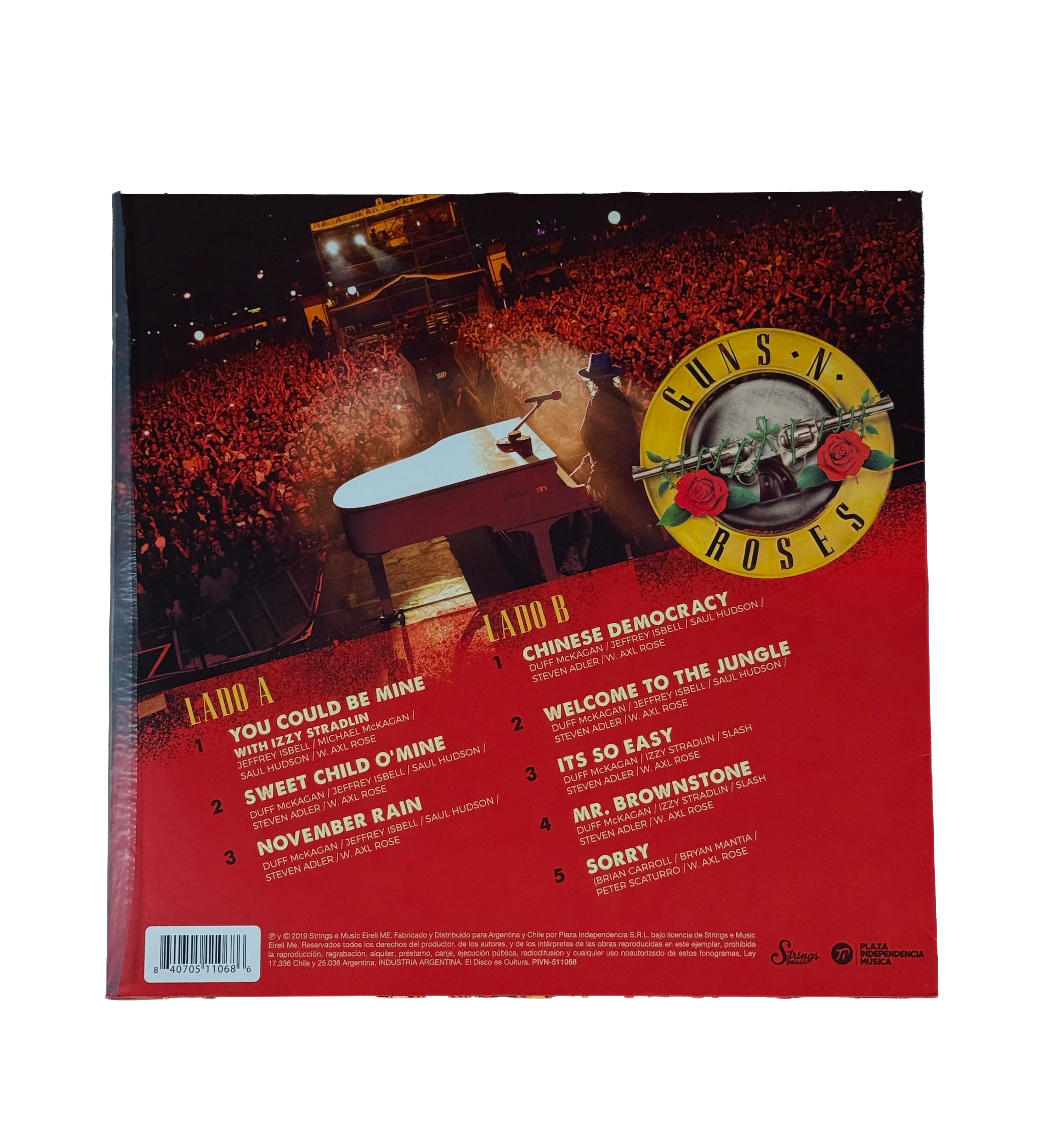 LP Vinil - Importado Argentina - Guns n Roses - Live At the Arena London O2 - Volume 1 - 2019 - Autografado pelo Cantor da Banda Axl Rose (2) — imagem 2 de 2