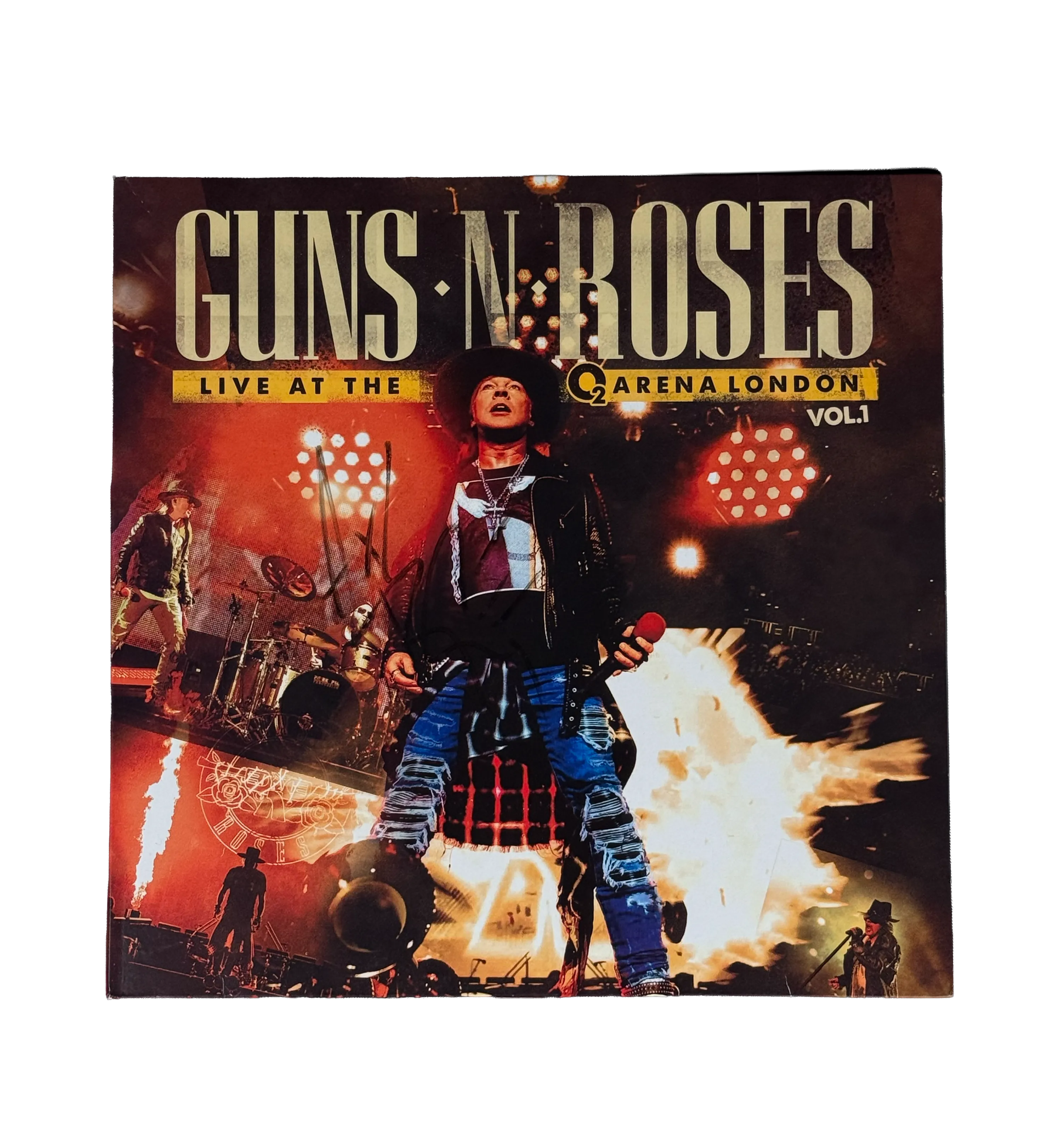 LP Vinil - Importado Argentina - Guns n Roses - Live At the Arena London O2 - Volume 1 - 2019 - Autografado pelo Cantor da Banda Axl Rose (2) — imagem 1 de 2