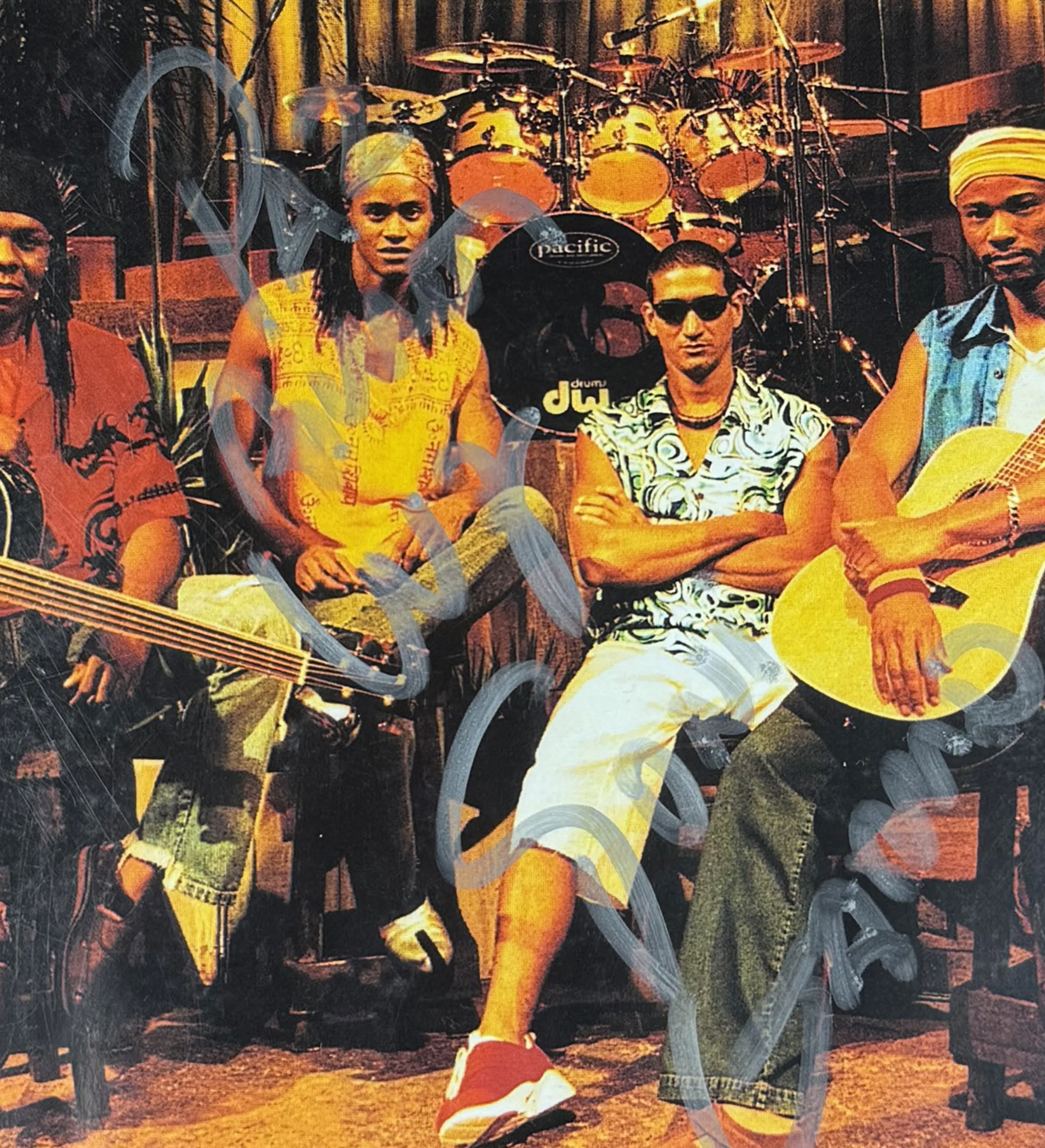 DVD Autografada Cidade Negra Acústico MTV 2001 — imagem 2 de 3