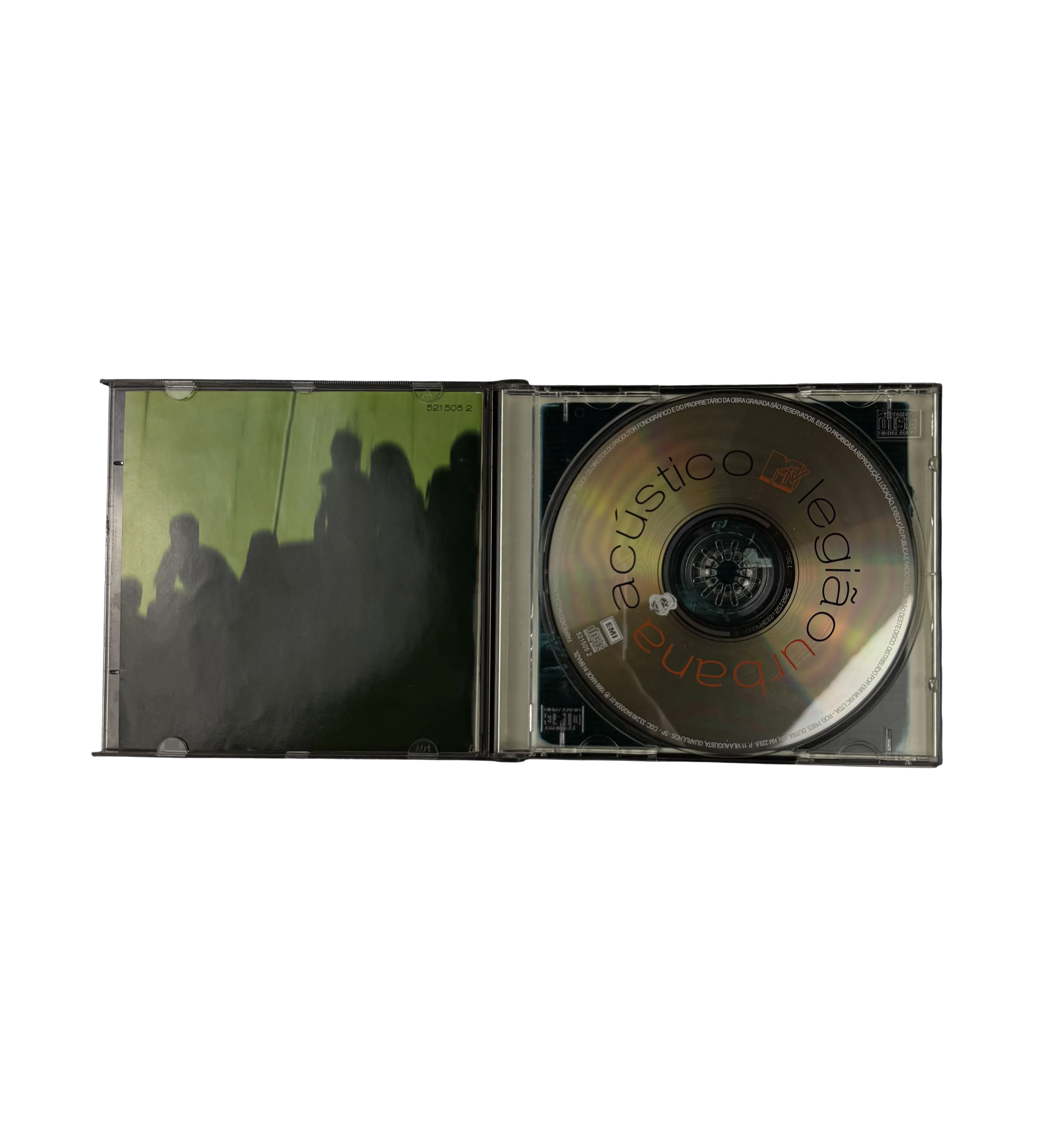 CD Legiao Urbana - MTV Acustico - 1999 - Autografado por Marcelo Bonfa e Dado Villa Lobos — imagem 1 de 3