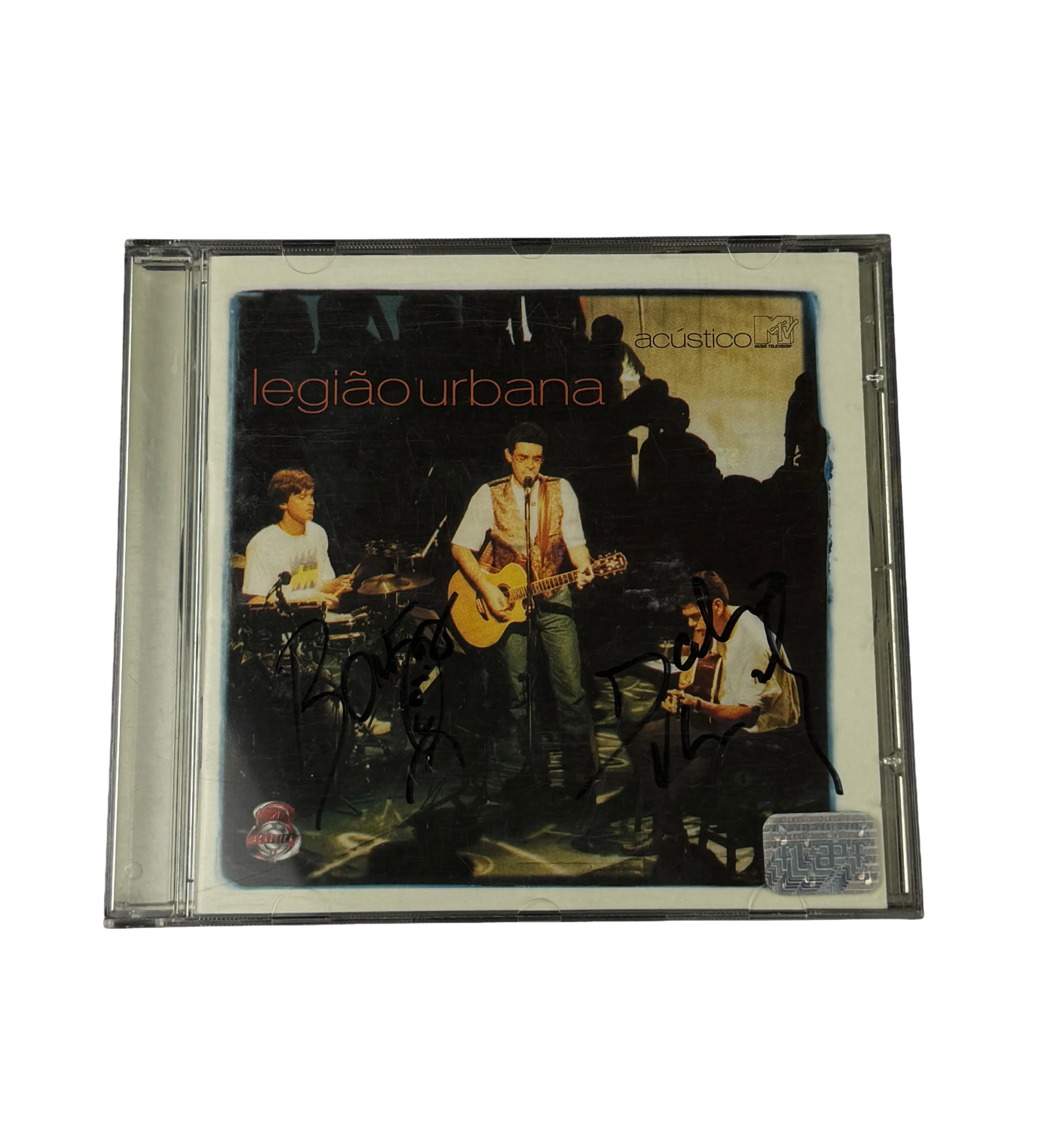CD Legiao Urbana - MTV Acustico - 1999 - Autografado por Marcelo Bonfa e Dado Villa Lobos — imagem 2 de 3