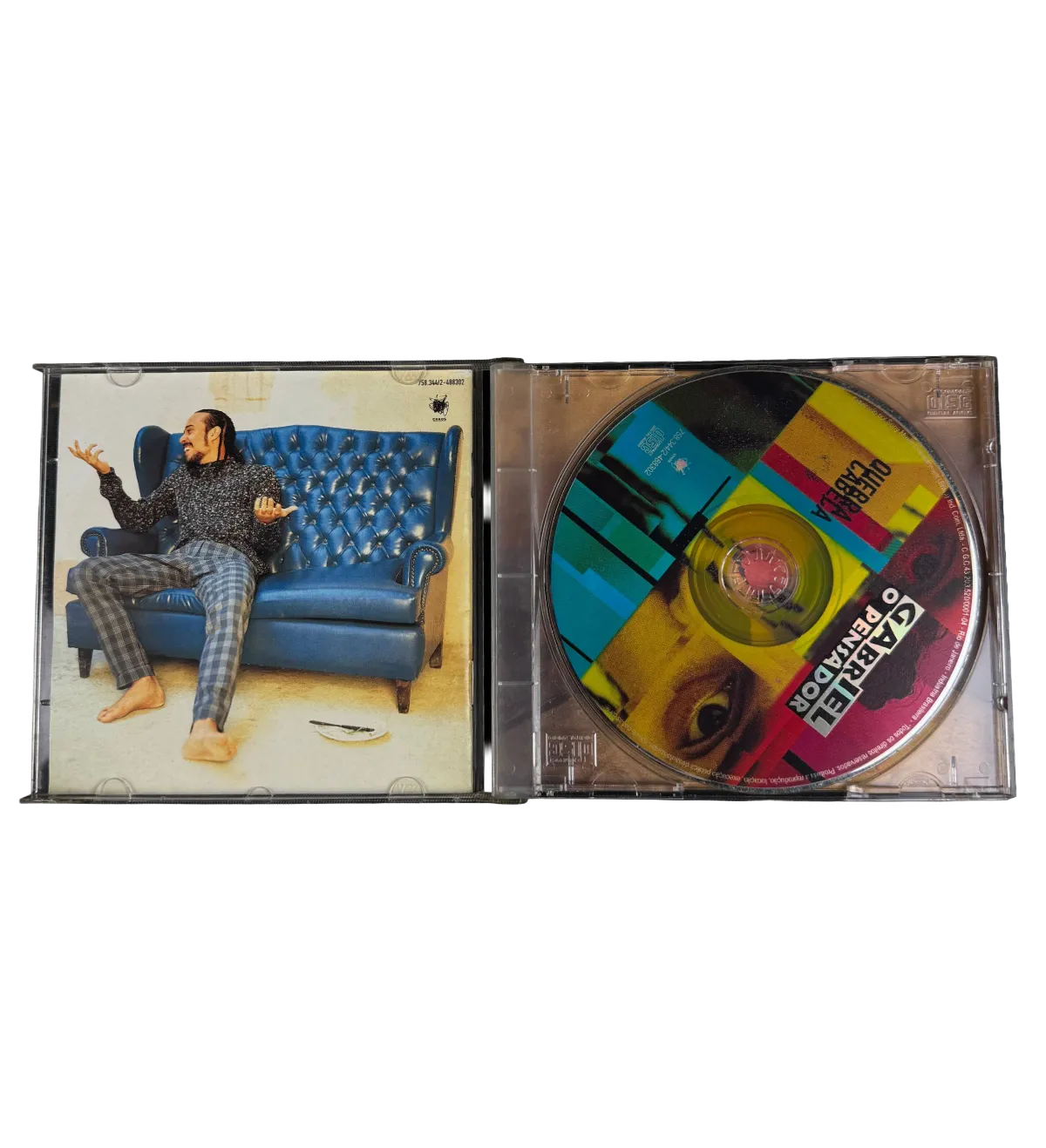 CD - Gabriel O Pensador - Quebra Cabeca - 1997 - Autografado pelo Cantor — imagem 3 de 4