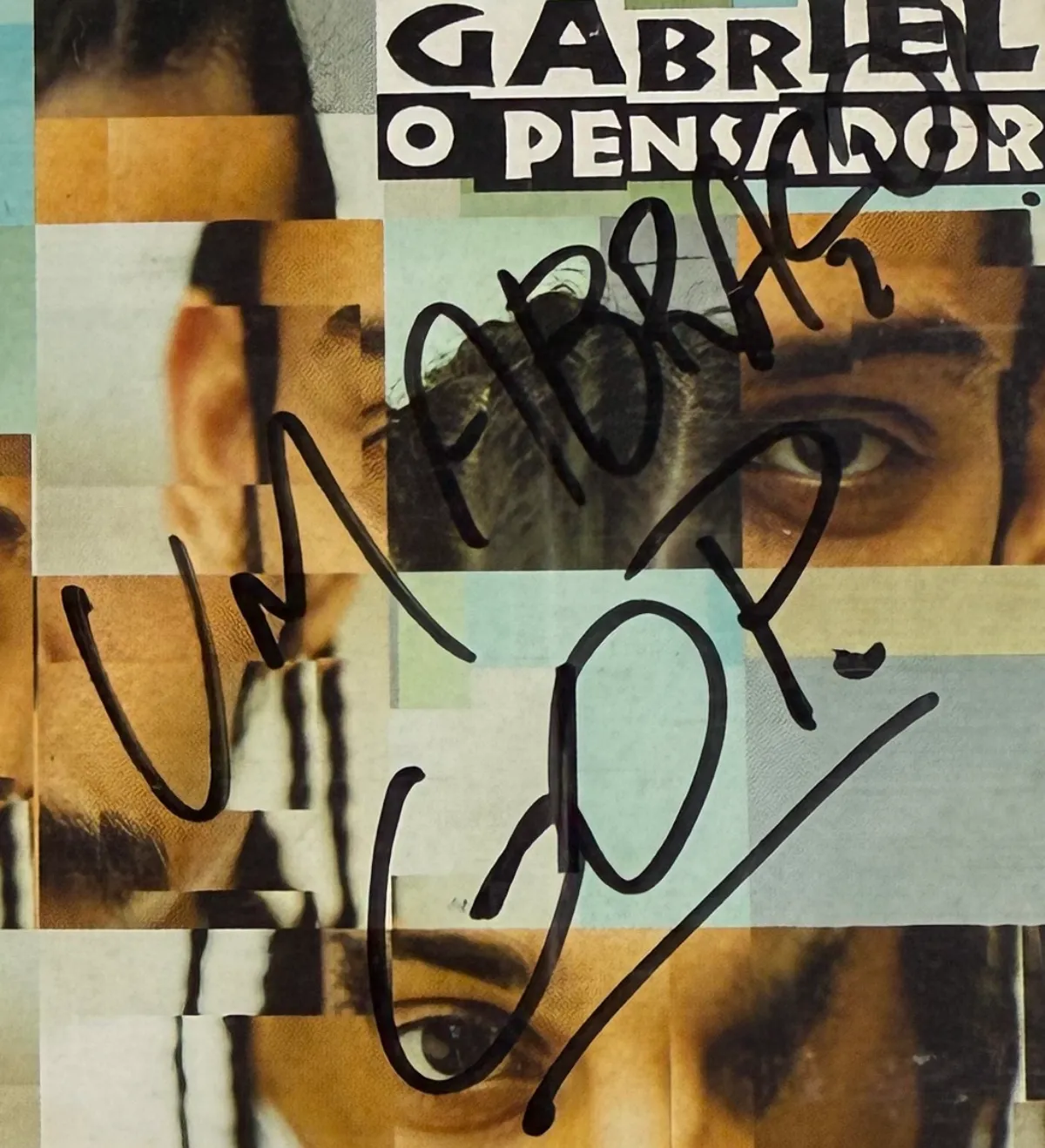 CD - Gabriel O Pensador - Quebra Cabeca - 1997 - Autografado pelo Cantor — imagem 4 de 4