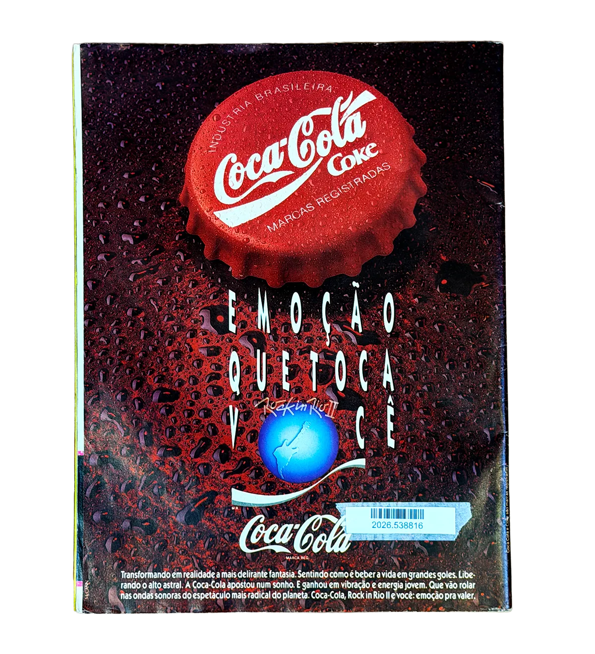 Revista Rock in Rio II Edição Histórica 1991 Autografada por Santana Titãs Megadeth A-ha Paulo Ricardo — imagem 8 de 8