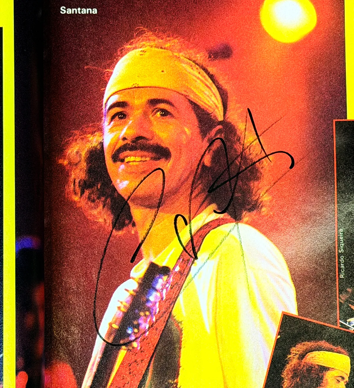 Revista Rock in Rio II Edição Histórica 1991 Autografada por Santana Titãs Megadeth A-ha Paulo Ricardo — imagem 2 de 8