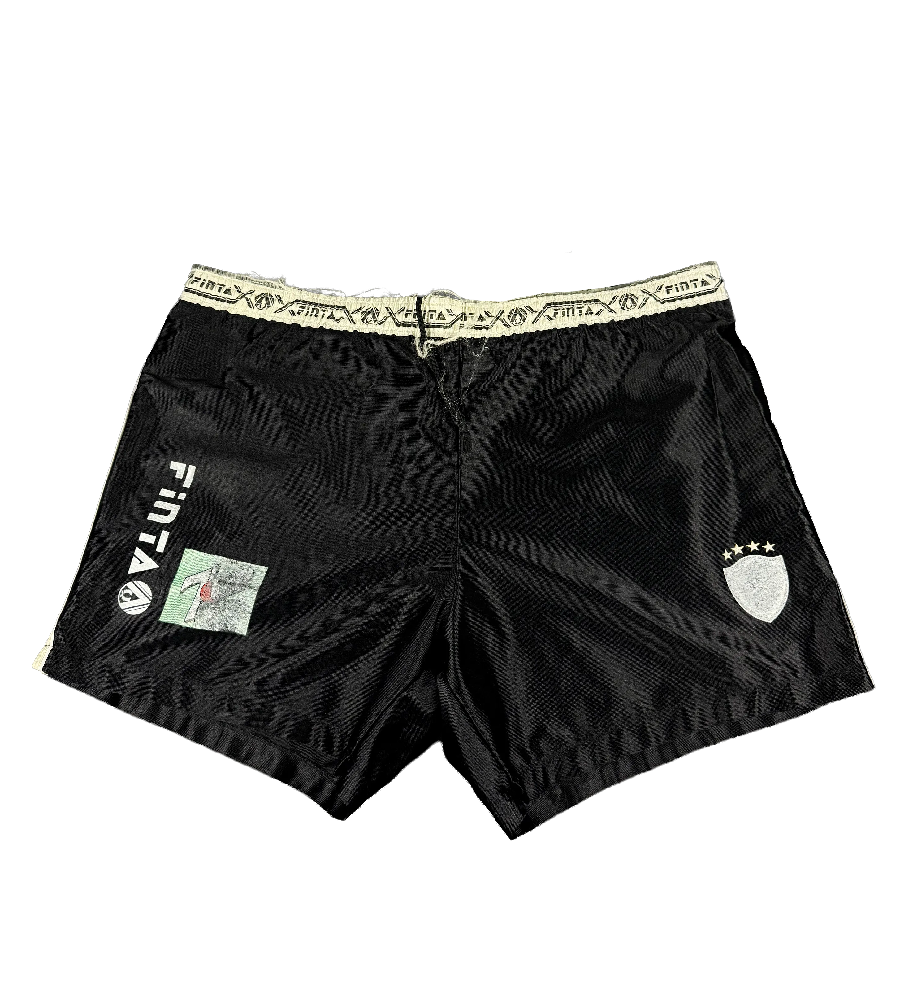 Official Botafogo de Futebol e Regatas Kit (White Shirt + Black Shorts) – Túlio Maravilha #7 – 1995 Season – Brazilian Champion – Signed by the Club Legend — imagem 6 de 8
