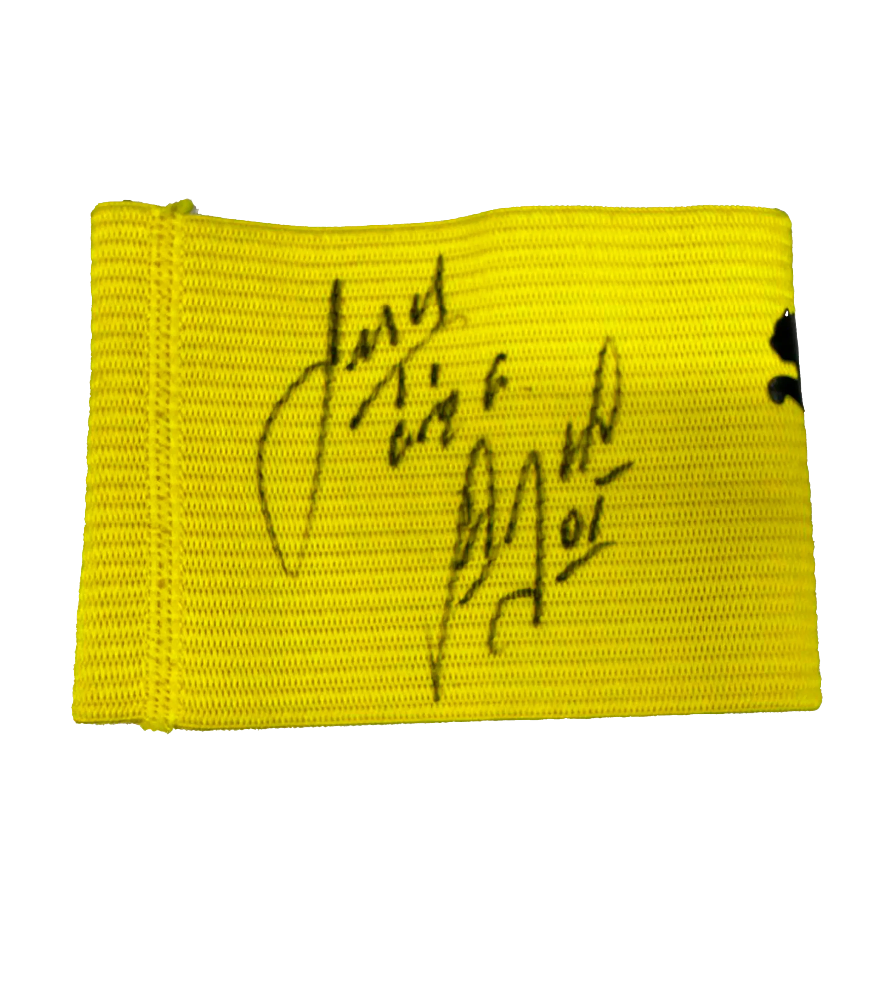 Fluminense Football Club Captain’s Armband – Signed by Goalkeeper Fábio Deivson Lopes Maciel — imagem 2 de 4
