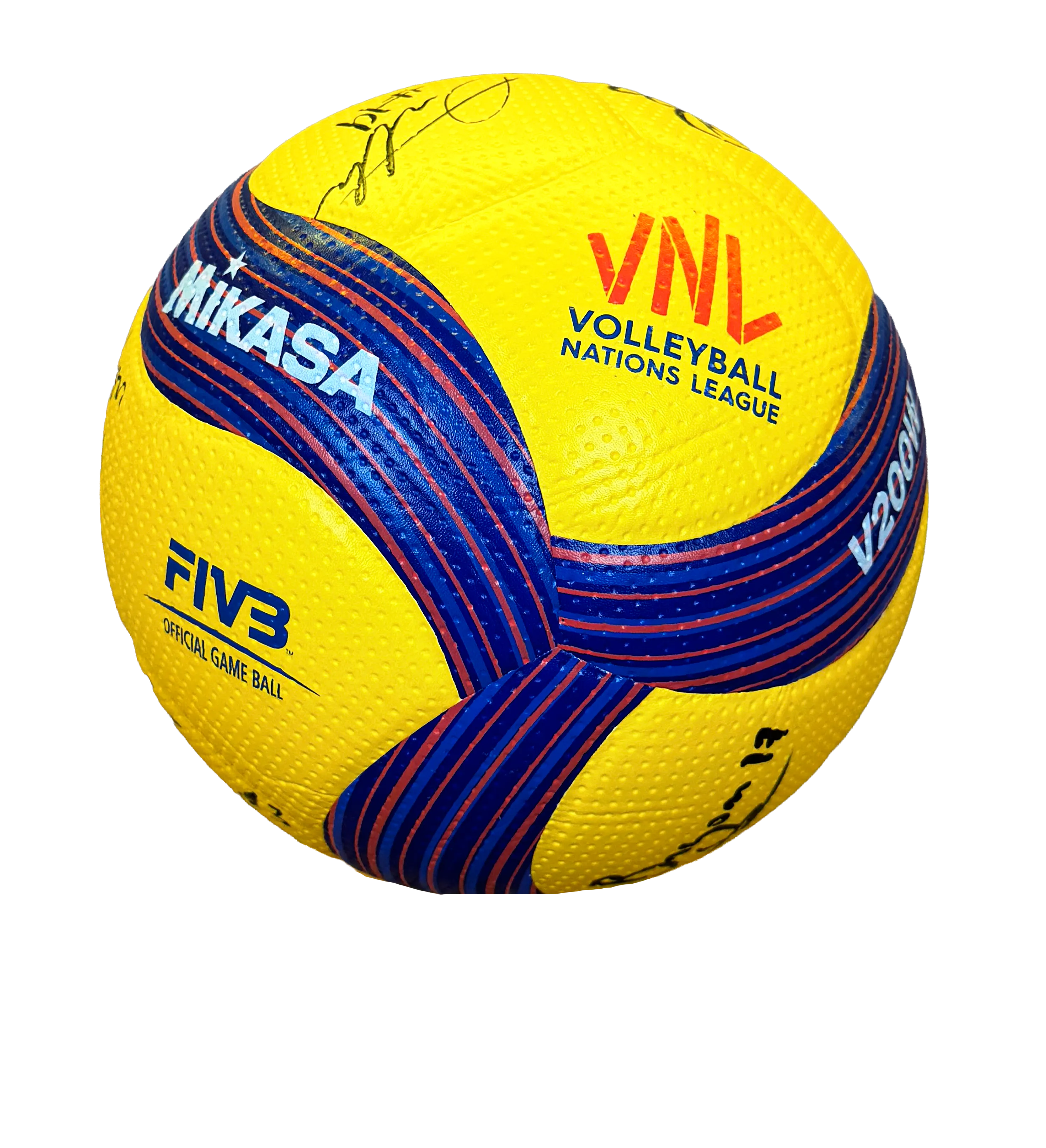 Balón Oficial de la Liga de Naciones de Voleibol (VNL) – Firmado por los Atletas Brasileños — imagem 4 de 8