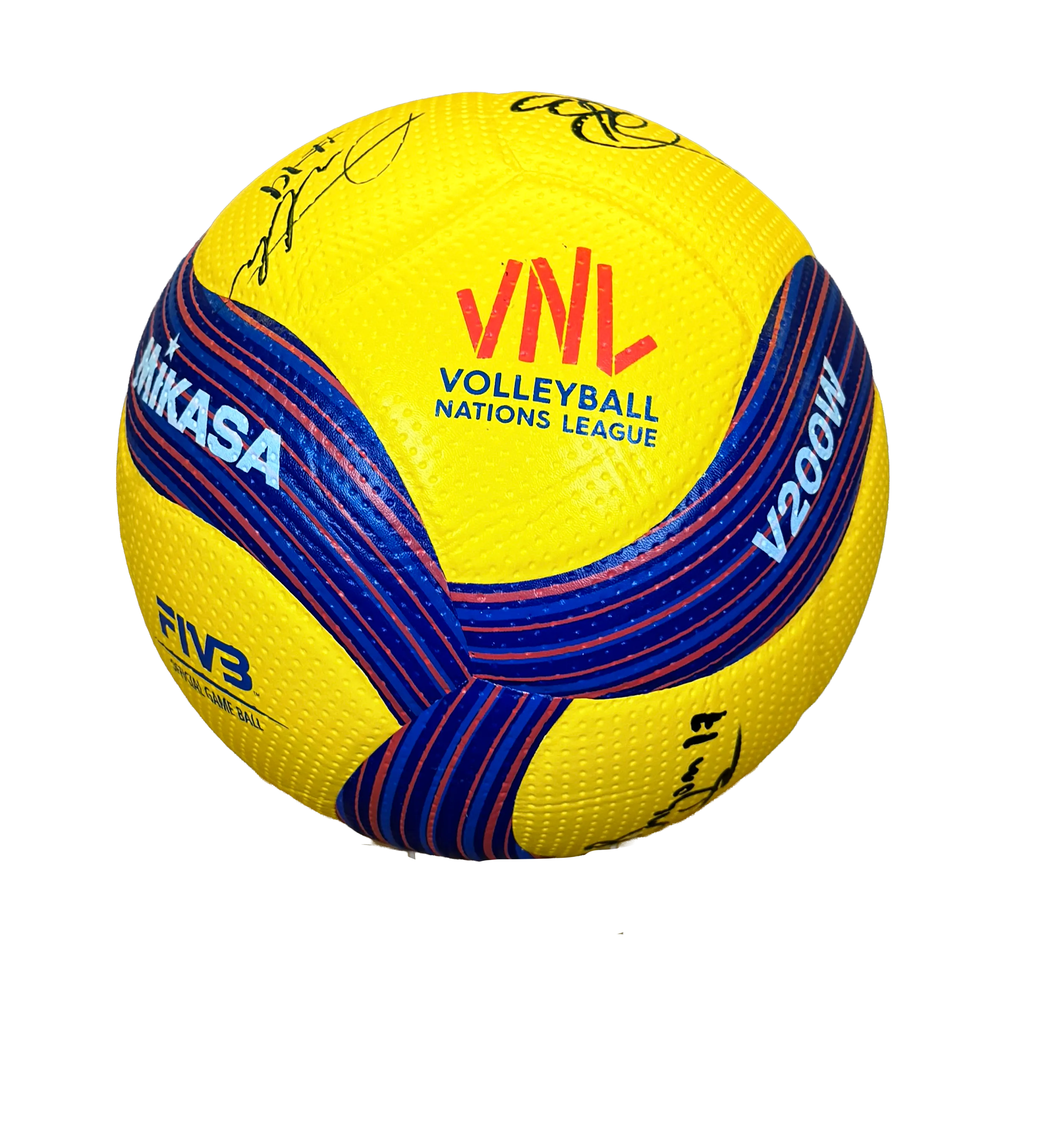Balón Oficial de la Liga de Naciones de Voleibol (VNL) – Firmado por los Atletas Brasileños — imagem 7 de 8