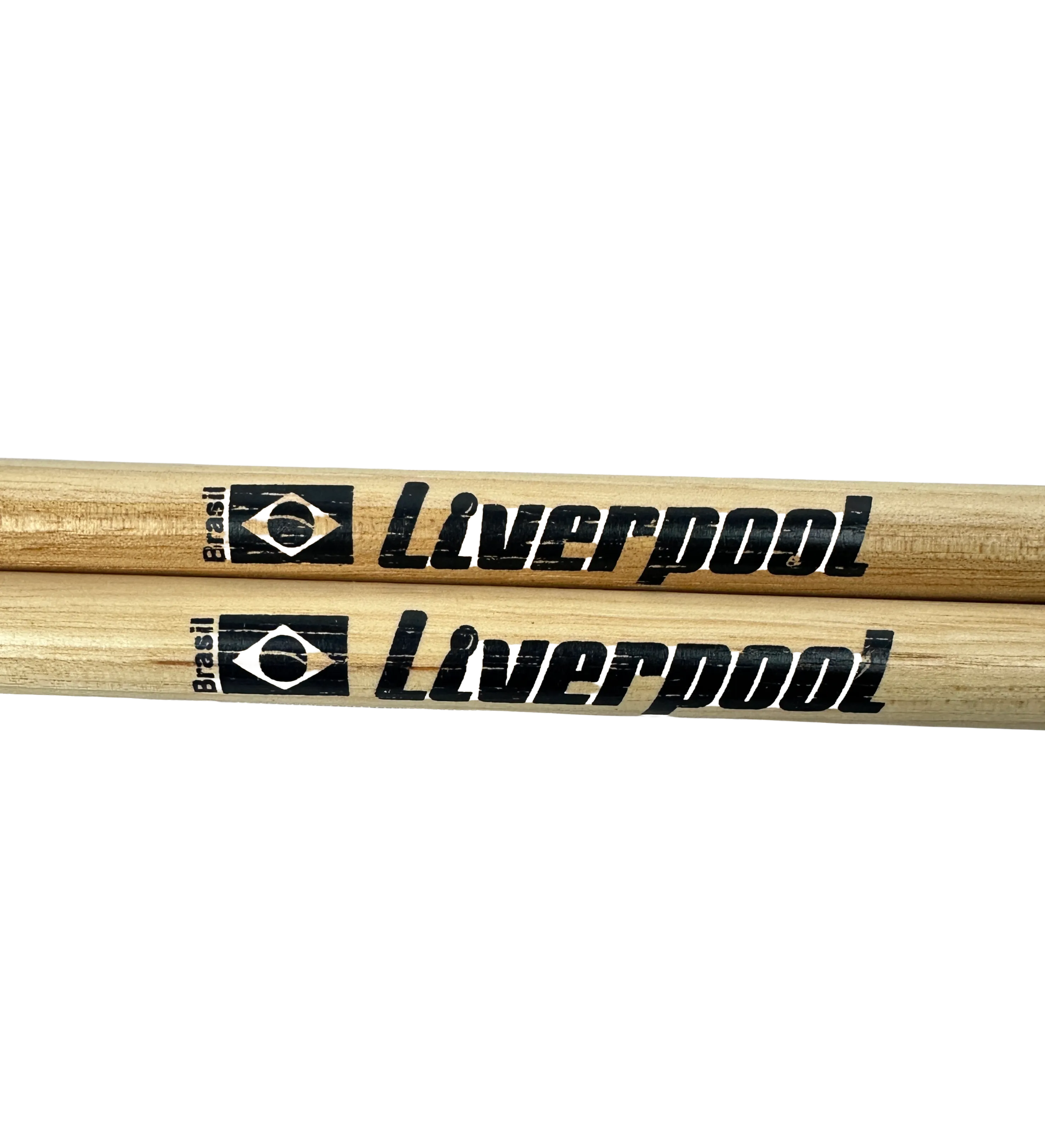Par de baquetas American Hickory de Paulinho Fonseca, de Jota Quest, autografiadas por el baterista — imagem 3 de 4