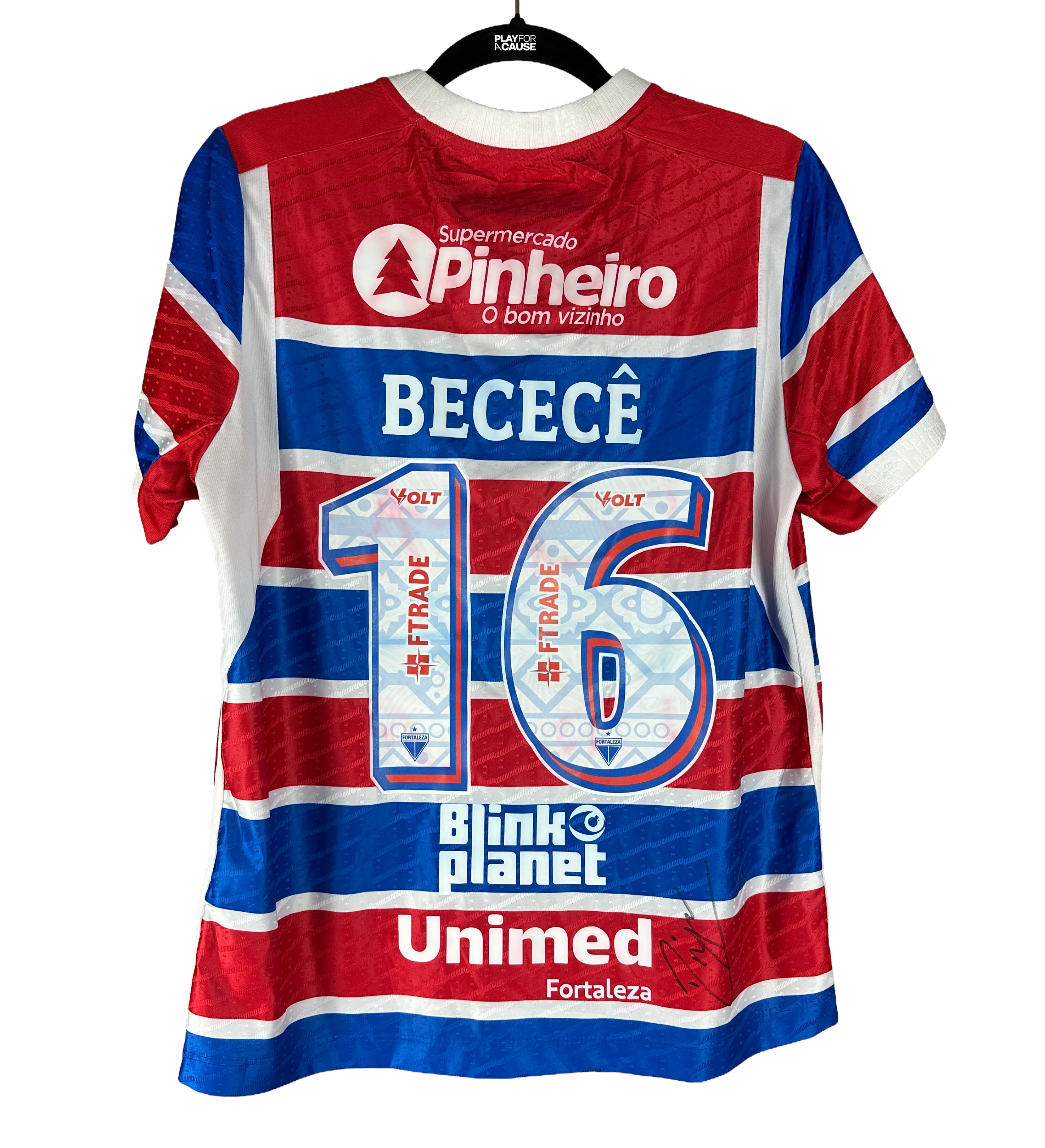 Fortaleza Jersey – Diogo Barbosa – Fortaleza vs Atlético Mineiro – Black Awareness Match – 2025 Brazilian League – Match-Worn and Signed by the Star — imagem 3 de 8
