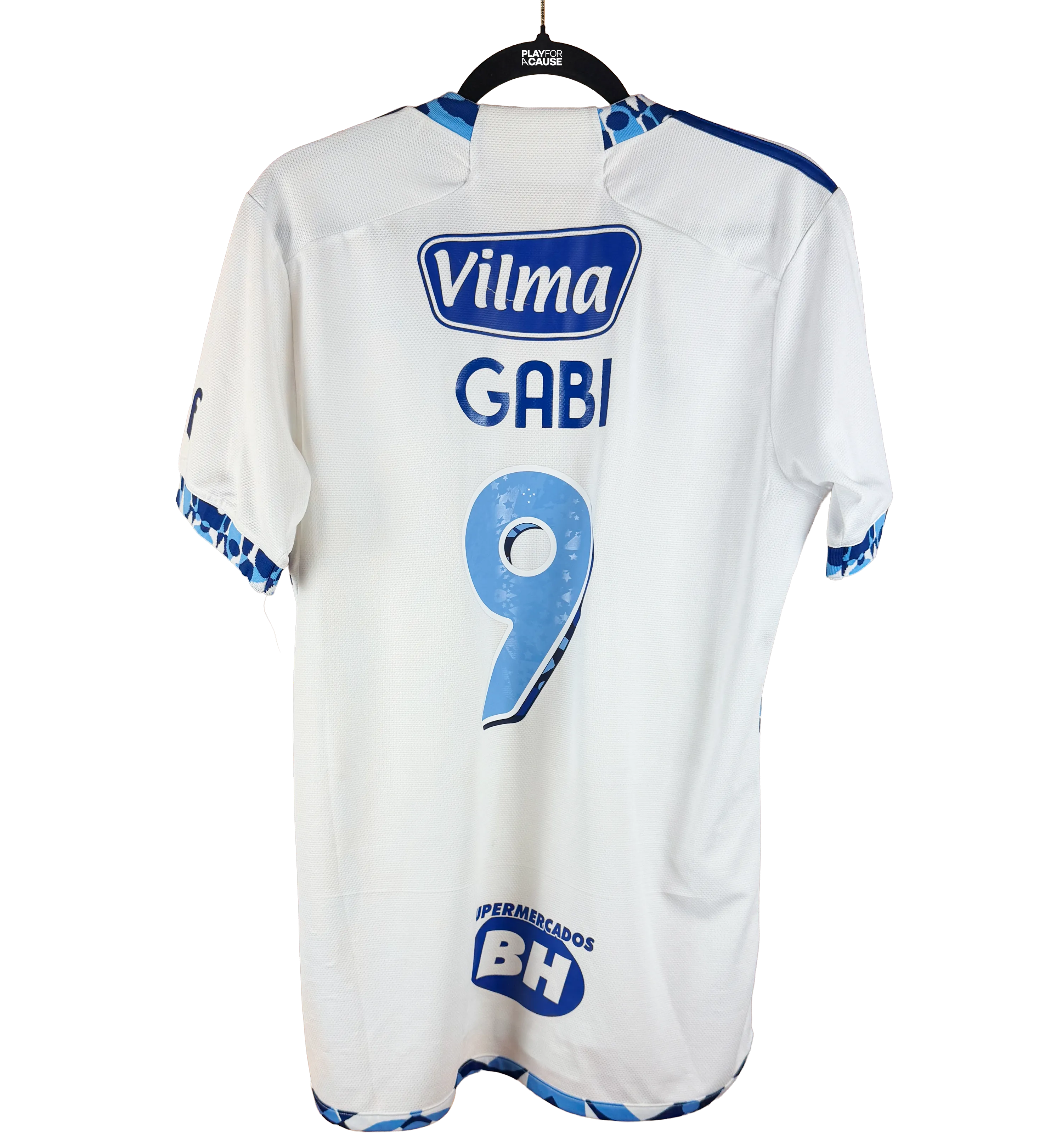 Camiseta Cruzeiro – Gabigol #9 – Campeonato Mineiro 2025 – América-MG 1 x 1 Cruzeiro – Autografiada por el Plantel — imagem 2 de 4