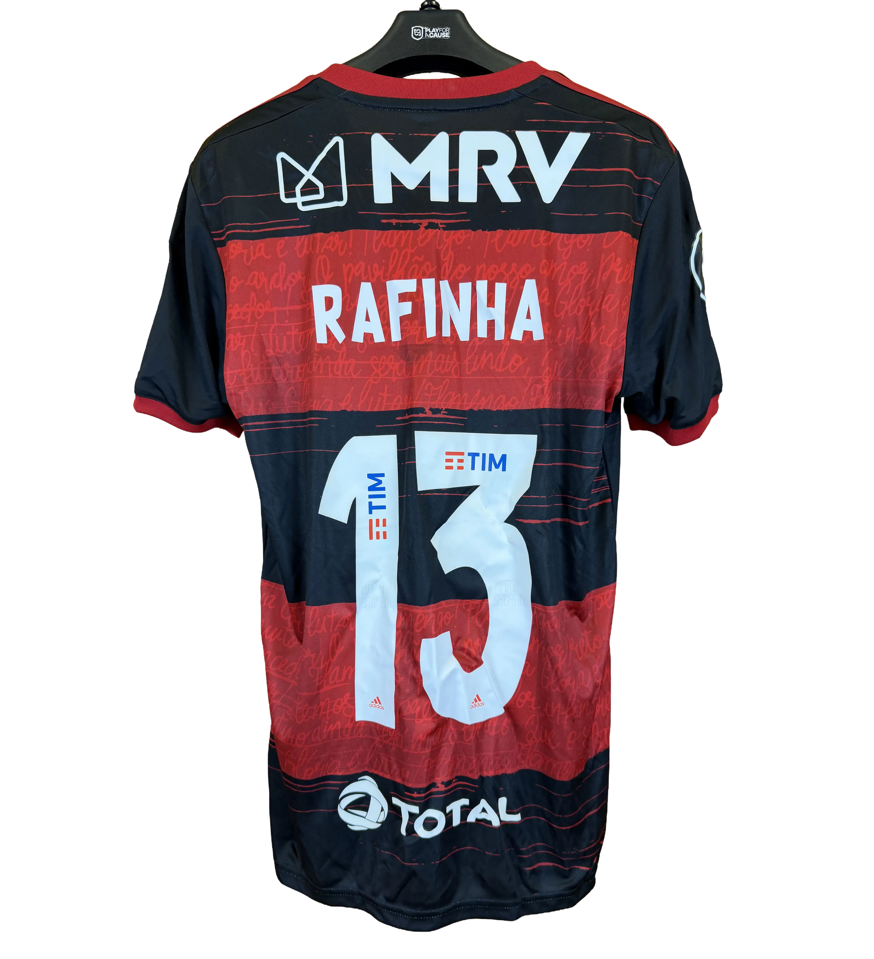 Flamengo Match-Issued Jersey – Rafinha #13 – 2020 Copa Libertadores — imagem 2 de 3