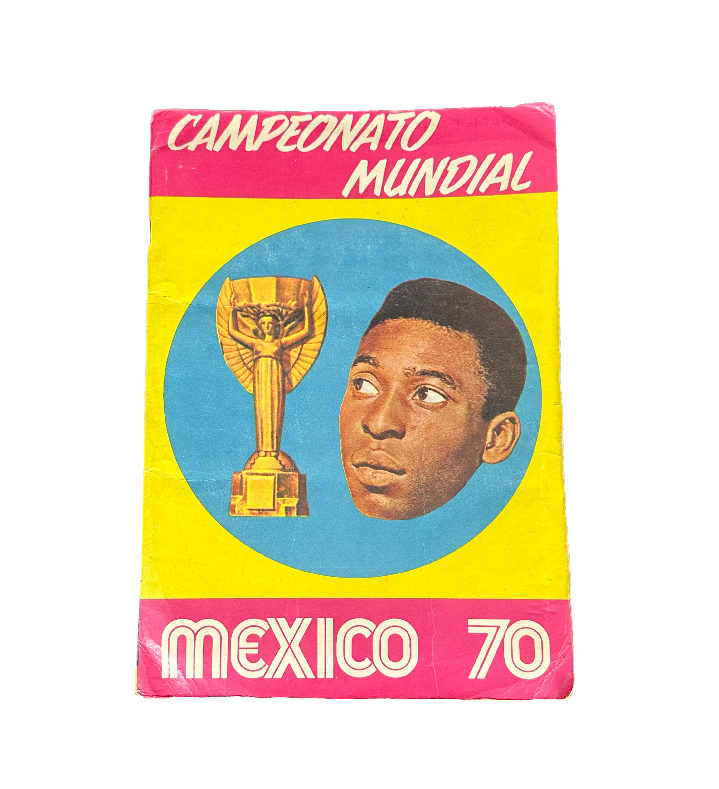 Official World Cup Album - Mexico 70 - Sadira Ed. - Autographed by the Three-Time World Champion Brazilian National Team - Including King Pele / PC Caju / Jairzinho / Rivellino / Tostao / Gerson / Leao among others — imagem 1 de 6