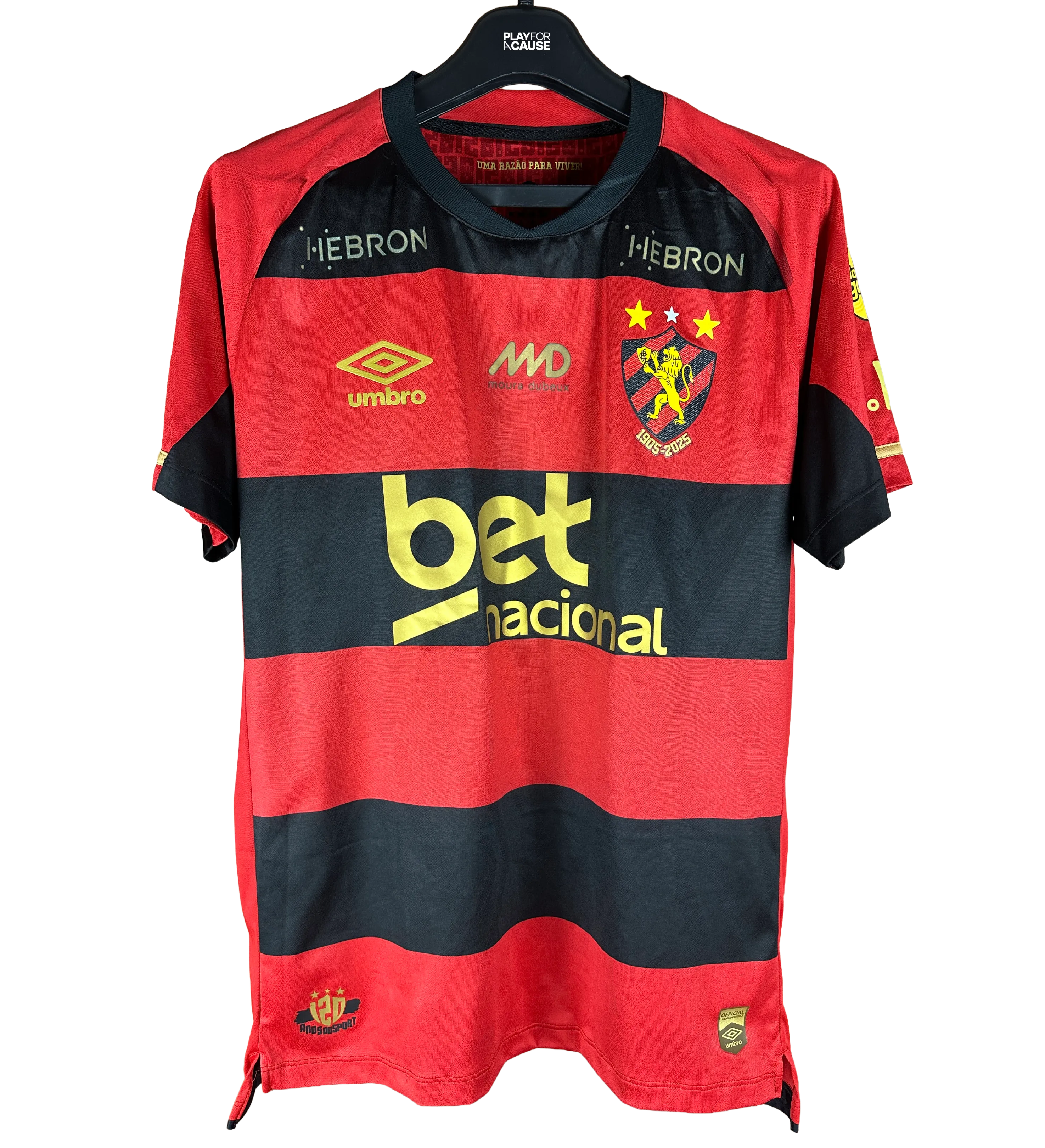 Camisa Sport Pedro Augusto SPT x CEA Doe Gols Brasileirão 2025 — imagem 3 de 6