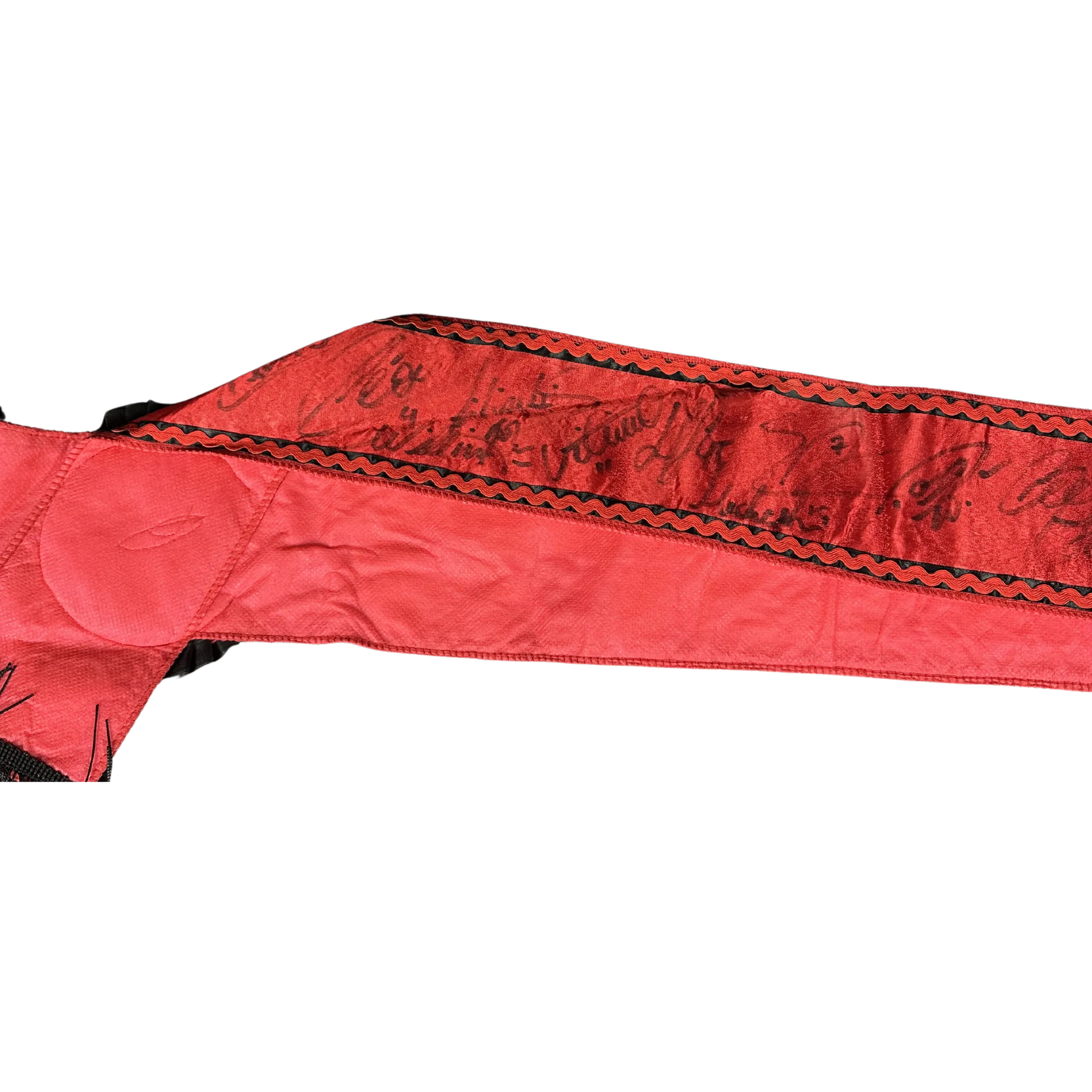 Official Banner - Flamengo Three-Time State Champion - 2019 / 2020 / 2021 - Autographed by Gabigol / Pedro / Gerson / Arrascaeta / R. Caio / Matheuzinho / Rene / B. Henrique / Diego / E. Ribeiro / F. Luiz / Vitinho / Michael / Leo Pereira e Arao — imagem 3 de 3