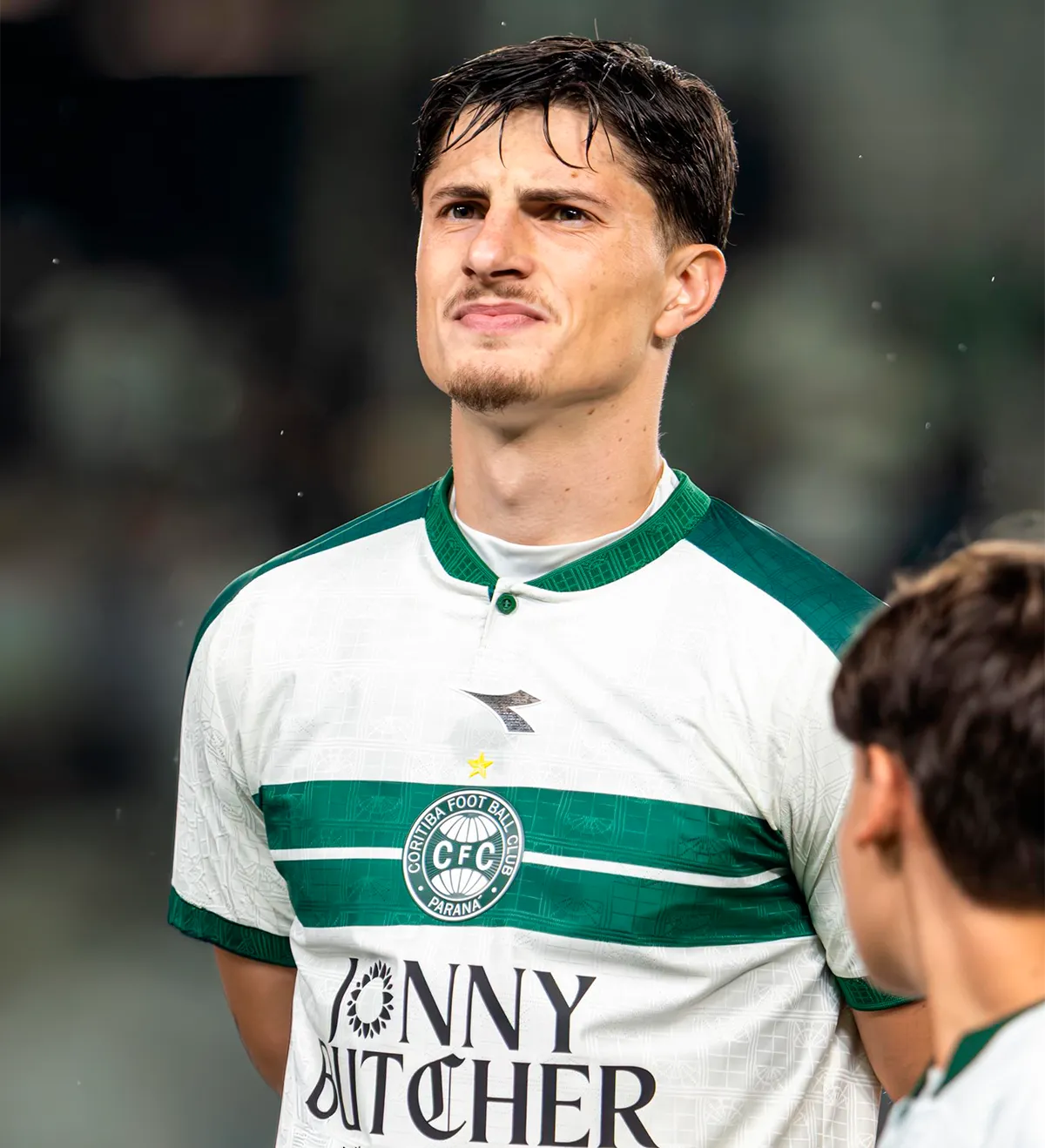 Camisa Coritiba Tiago Coser Especial Jonny Butcher CFC 2 x 1 CHA Brasileirão 2026 Usada e Autografada Pelo Jogador — imagem 2 de 3