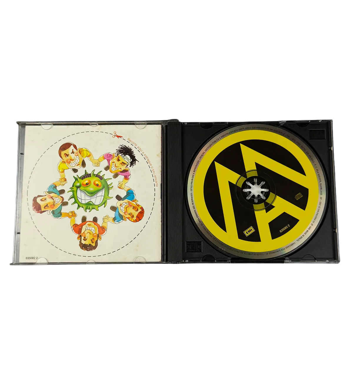 Cd Mamonas Assassinas 1995 EMI Autografado Por Toda A Banda — imagem 3 de 3