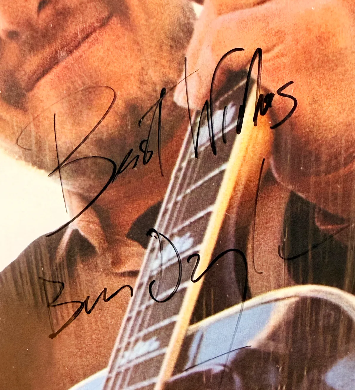 LP Vinil Importado - Bob Dylan - Nashville Skyline - 1969 / 2015 - Autografado pelo Cantor — imagem 2 de 4