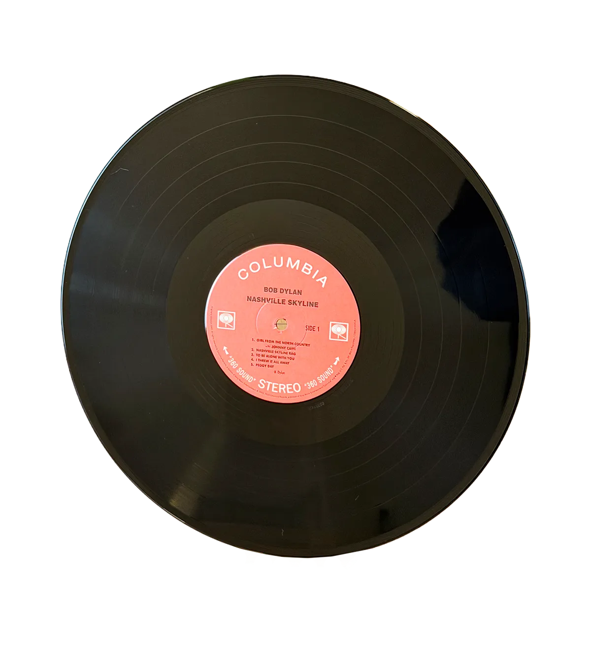 LP Vinil Importado - Bob Dylan - Nashville Skyline - 1969 / 2015 - Autografado pelo Cantor — imagem 4 de 4