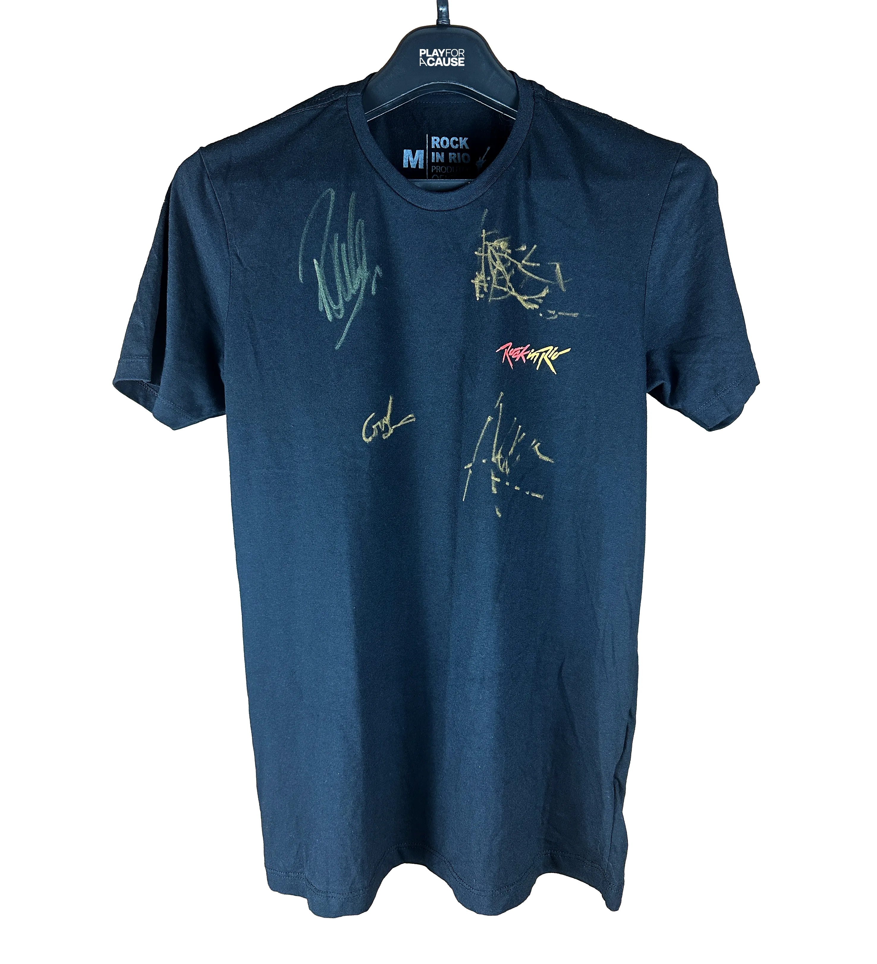 Camiseta Autografiada Sepultura Rock In Rio 2026 — imagem 1 de 3