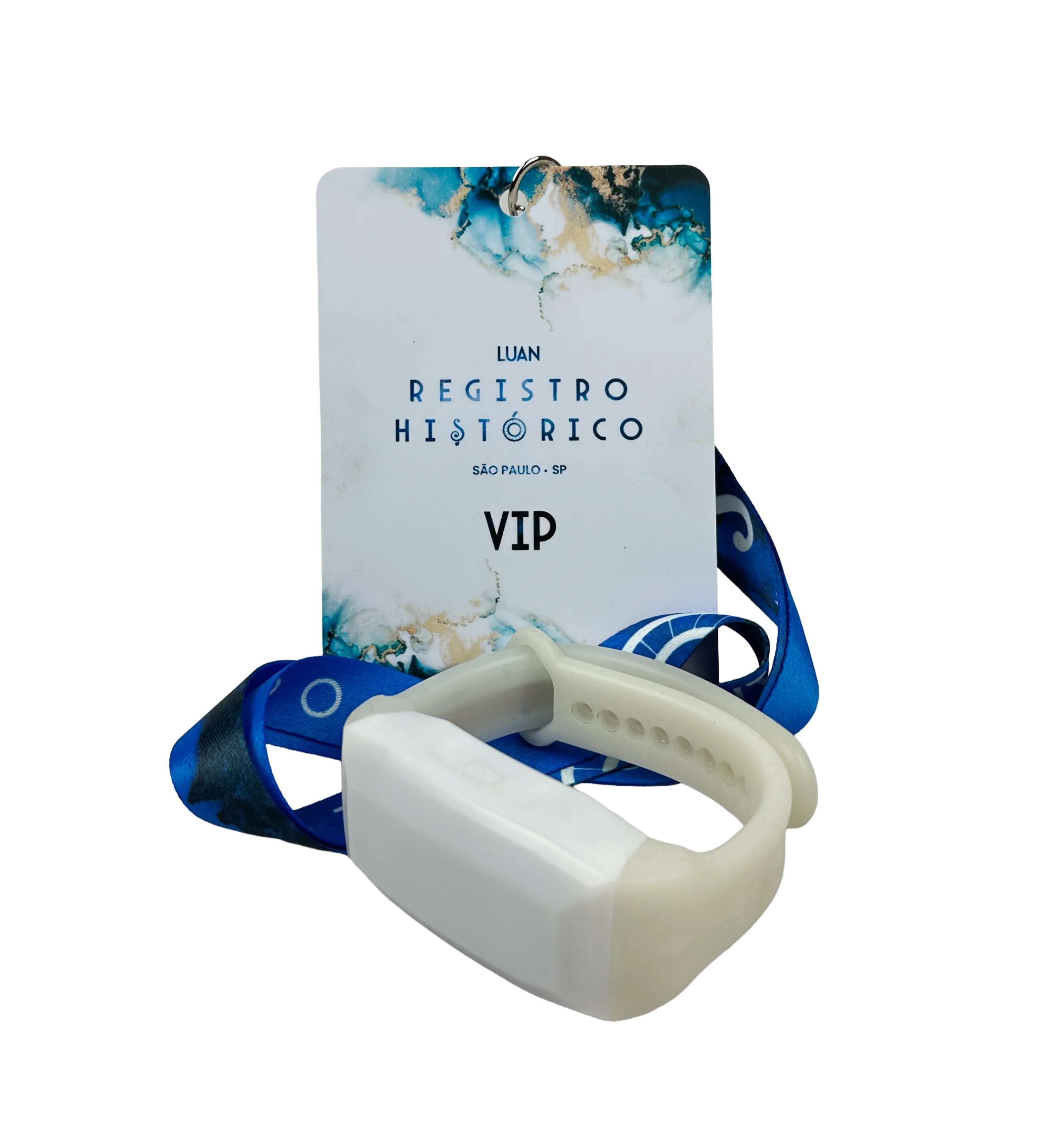 VIP Pass - Luan Santana - Show Registro Historico - Sao Paulo 2026 - Autographed by the Artist + Show LED Wristband — imagem 1 de 5